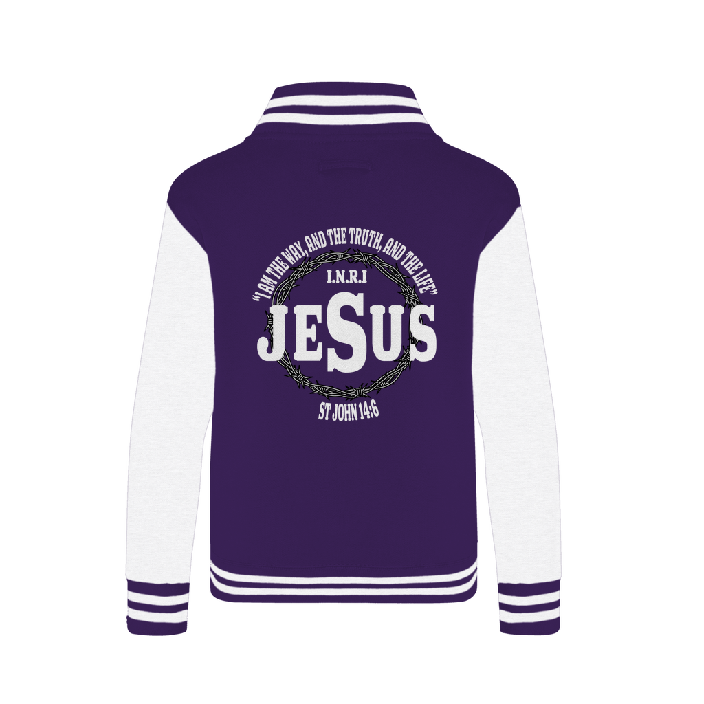 Jesus The Way John 14:6 Varsity Jacket