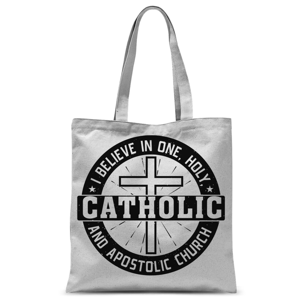 I Believe in One, Holy, Catholic and Apostolic Church Classic Sublimation Tote Bag