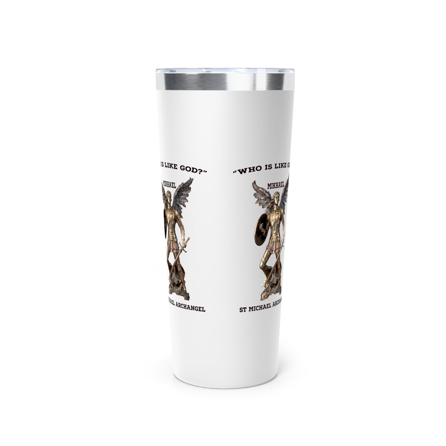 St Michael Archangel Mikhael Copper Vacuum Insulated Tumbler, 22oz