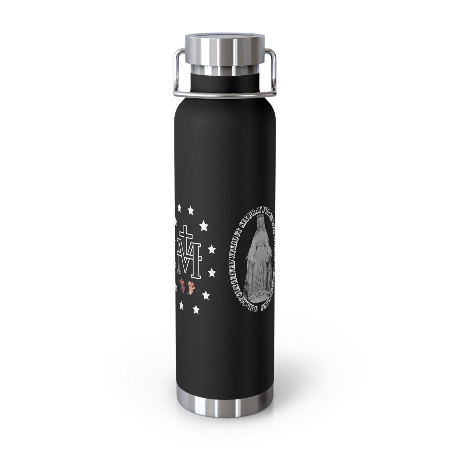 Miraculous Medal Copper Vacuum Insulated Bottle, 22oz