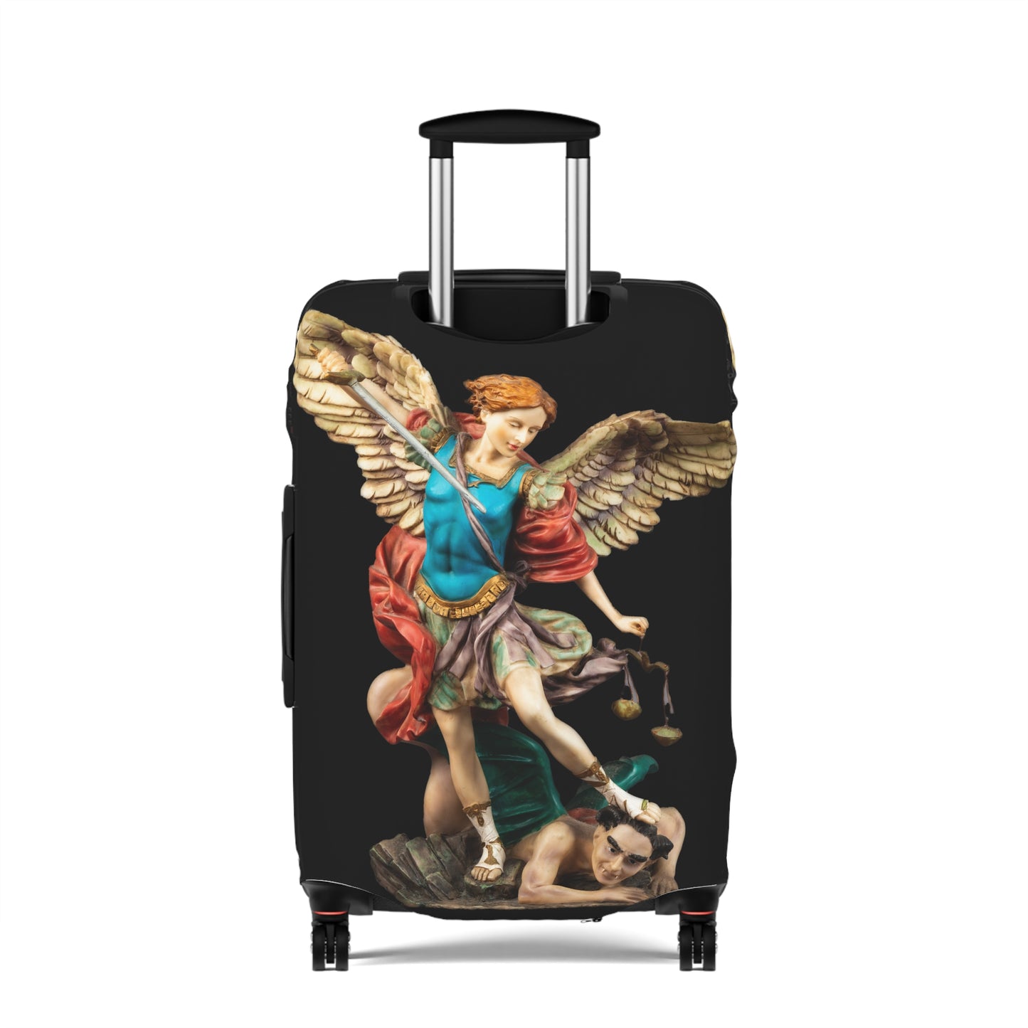 St Michael Archangel Luggage Cover