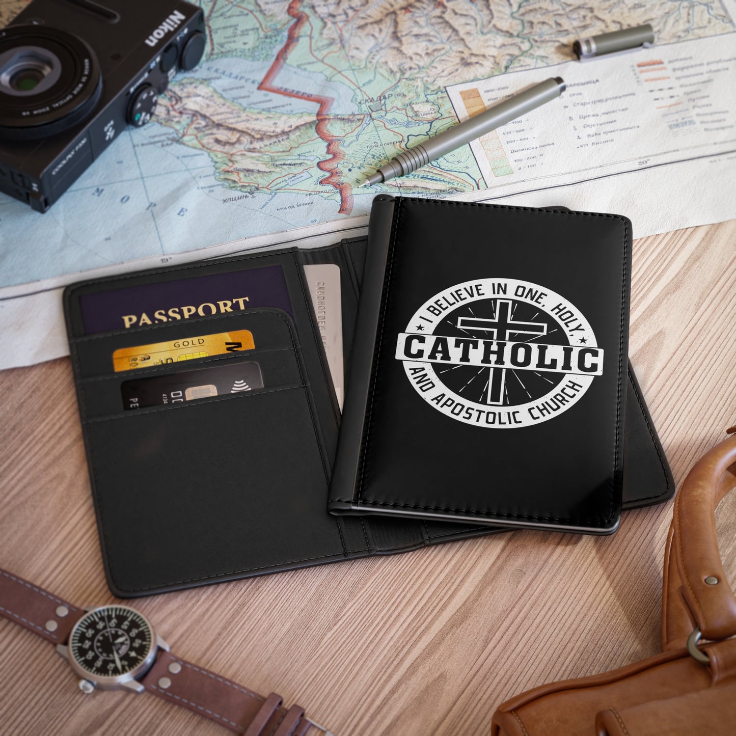 I Believe in One, Holy, Catholic and Apostolic Church Passport Cover