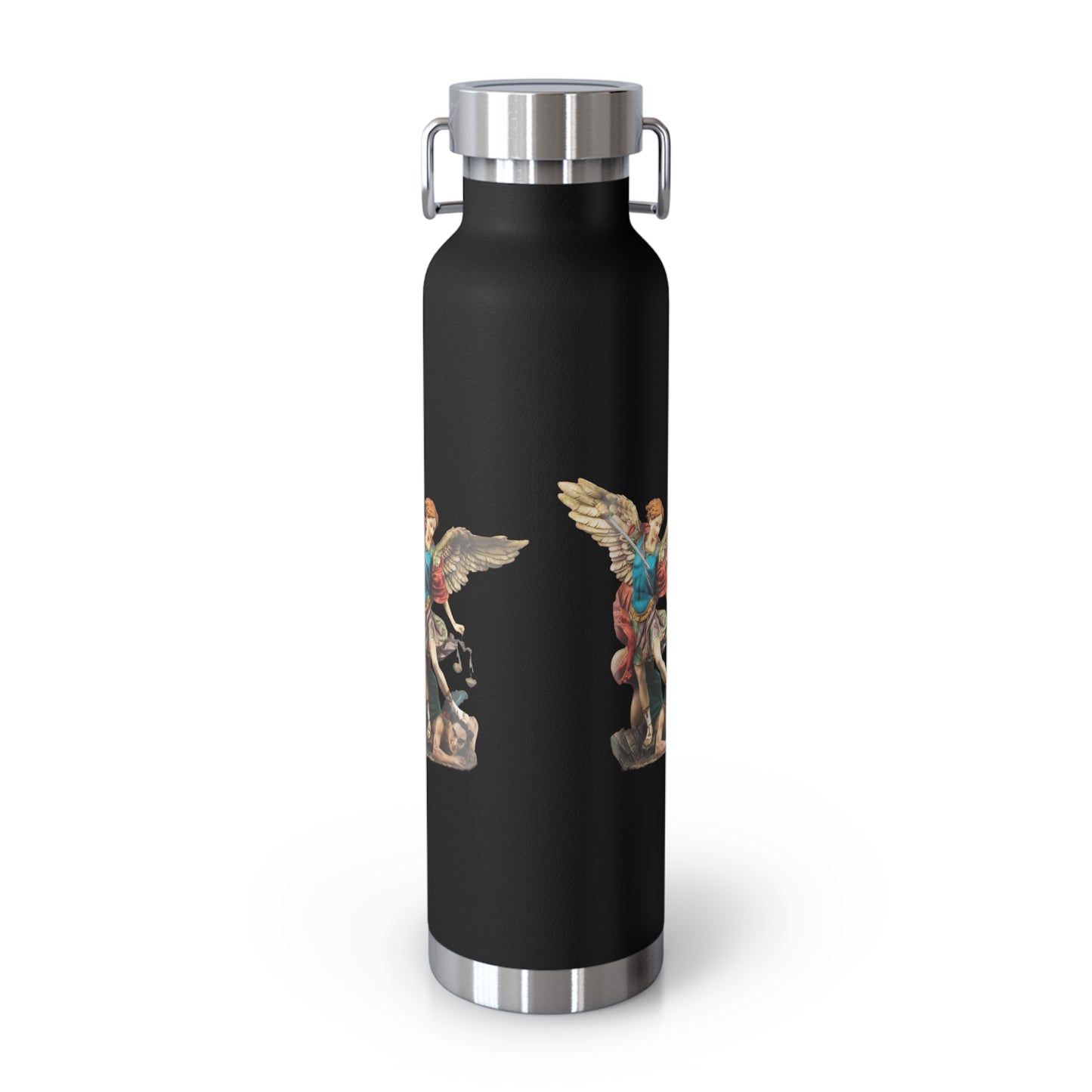 St Michael Archangel (Colour) Copper Vacuum Insulated Bottle, 22oz