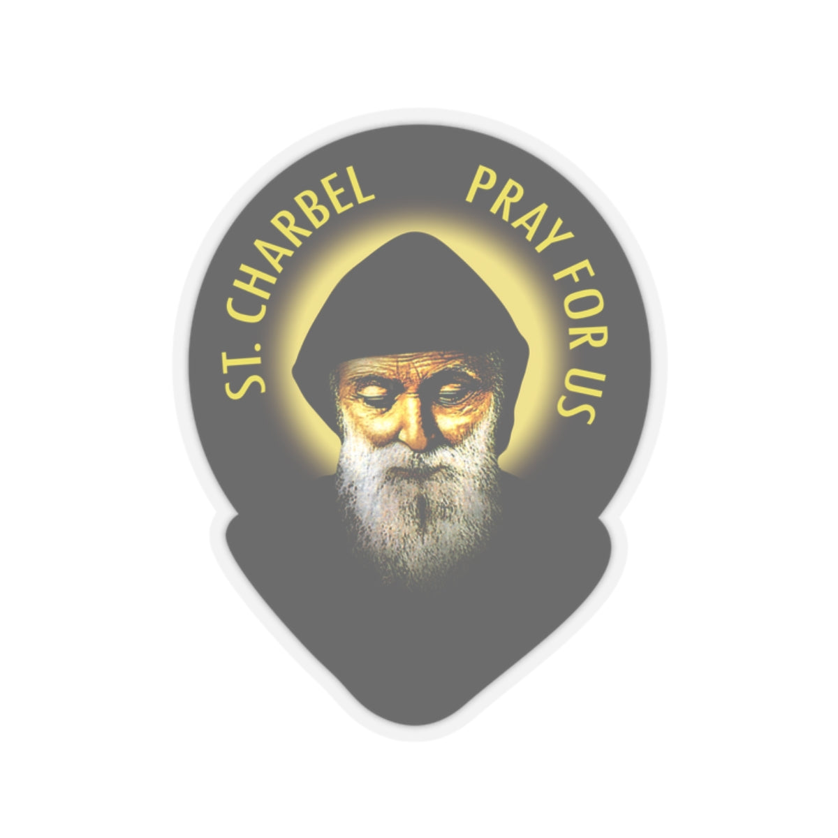 St Charbel Kiss-Cut Stickers