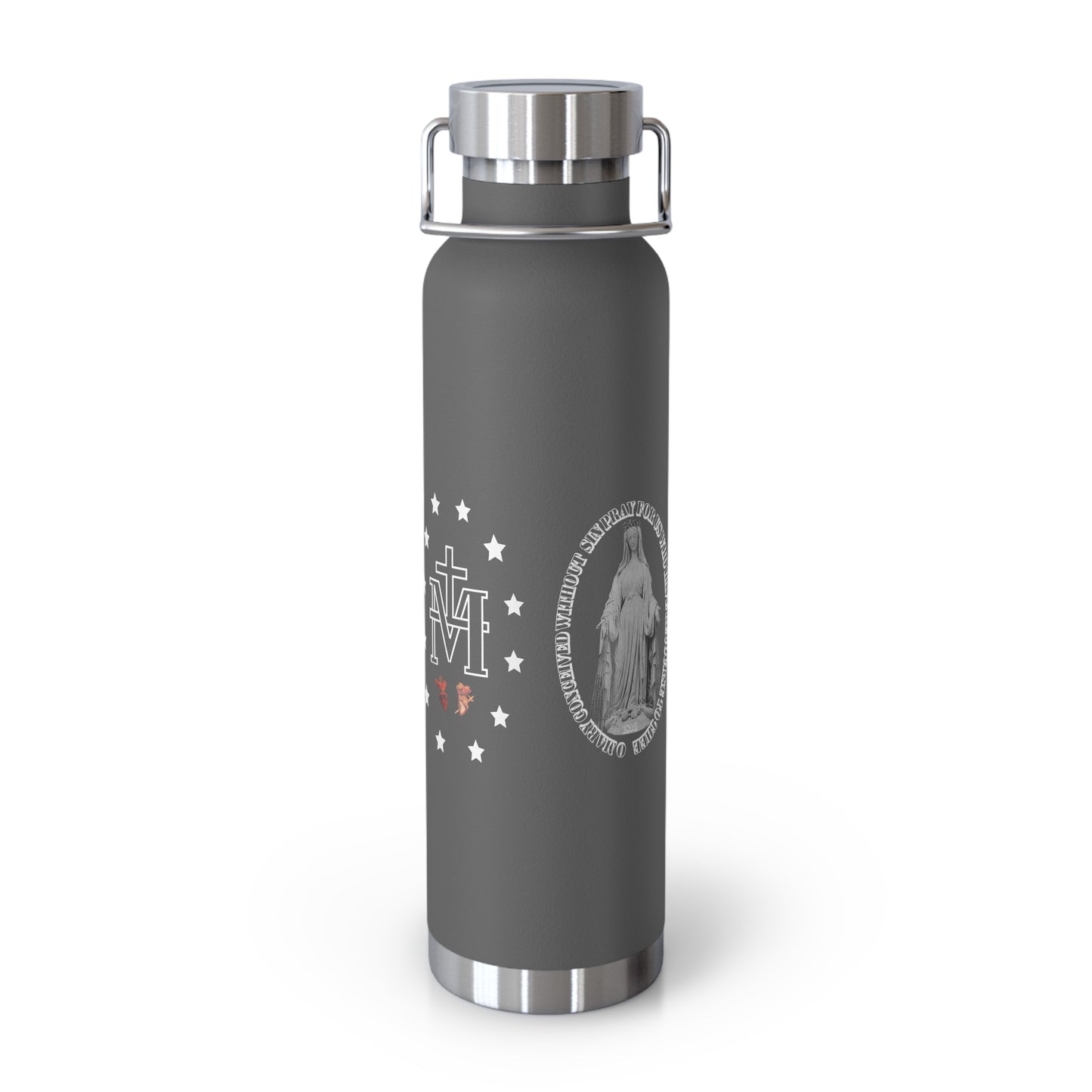 Miraculous Medal Copper Vacuum Insulated Bottle, 22oz
