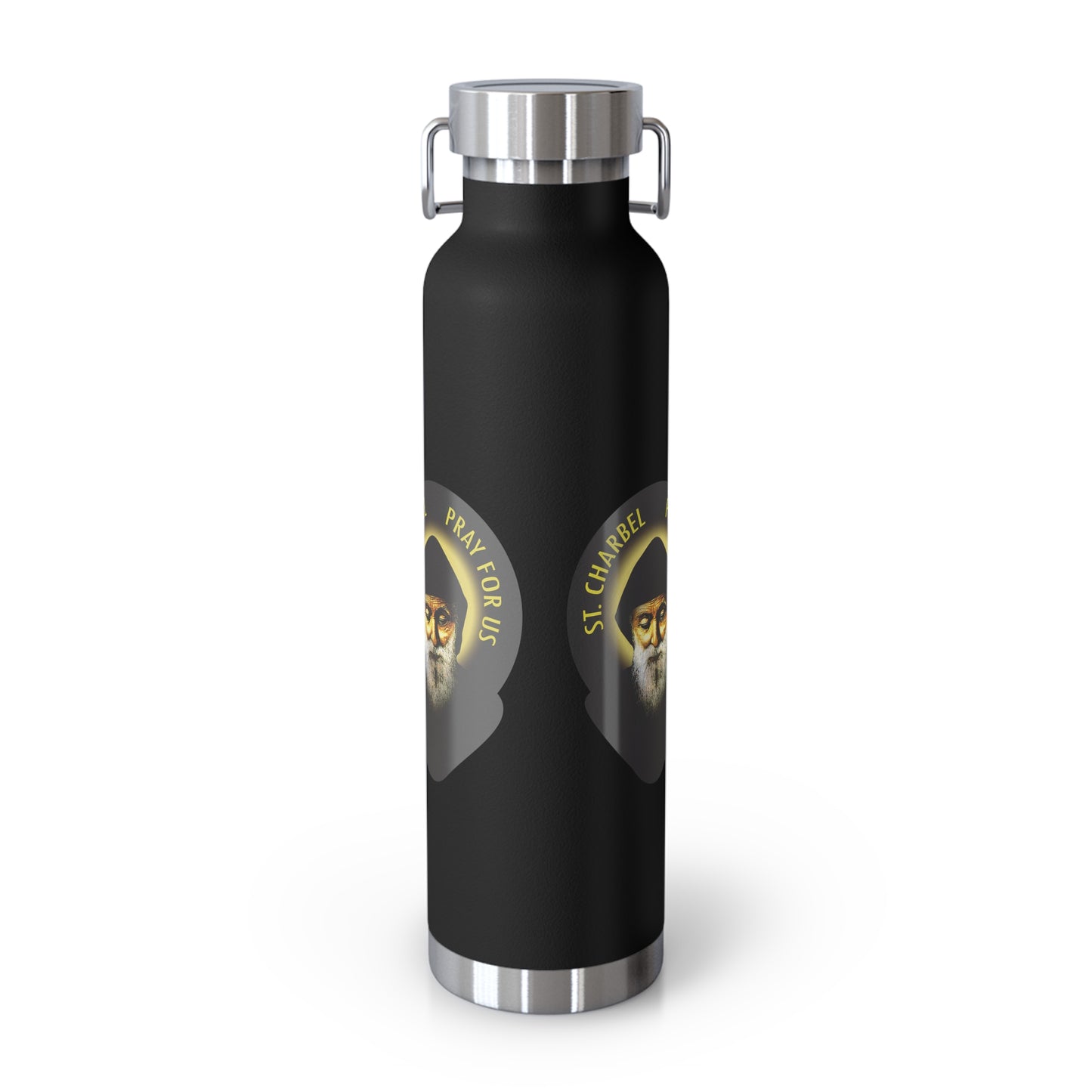 St Charbel Copper Vacuum Insulated Bottle, 22oz