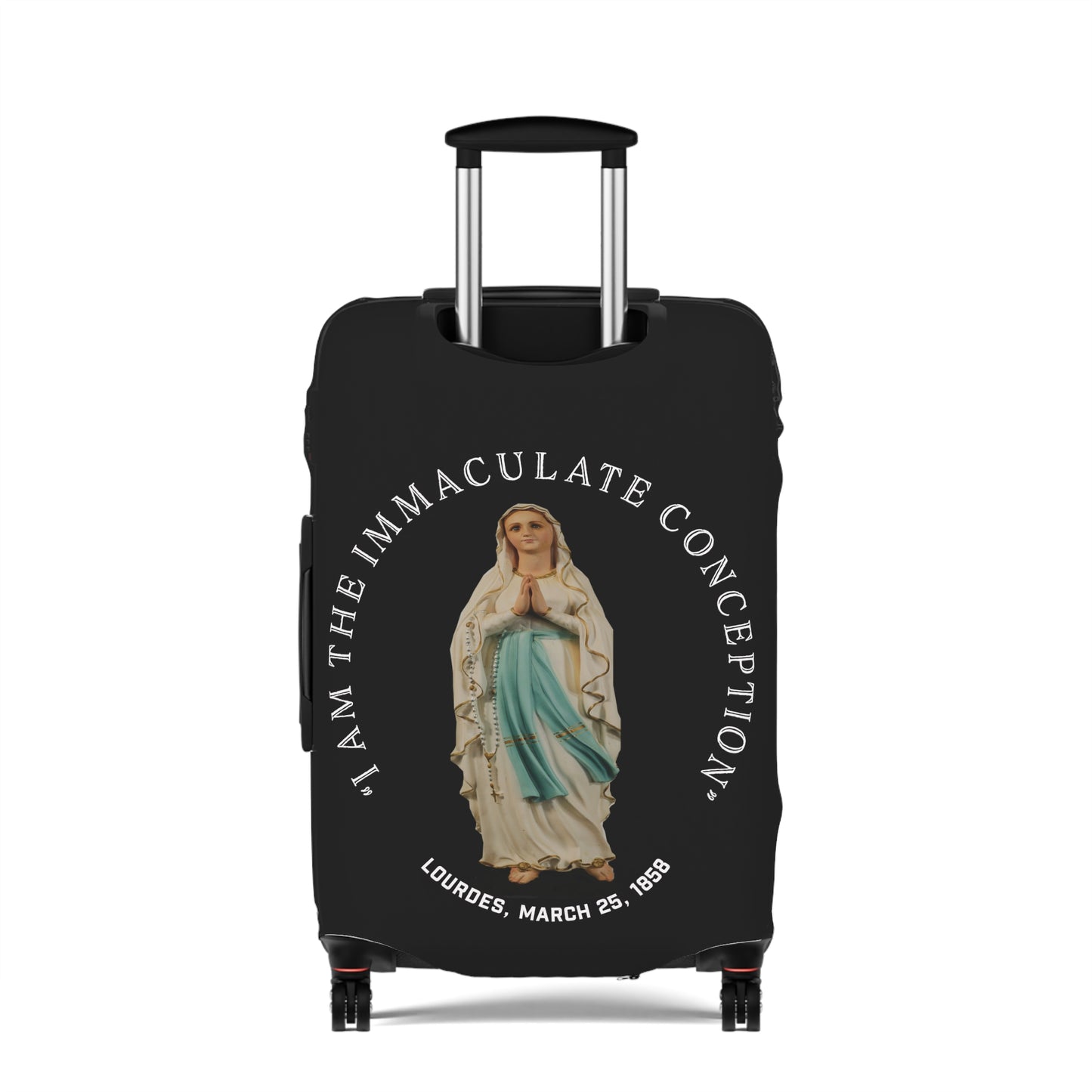 "I Am the Immaculate Conception" - Lourdes, France March 25, 1858 Luggage Cover