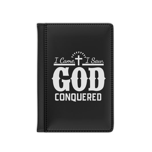 I came, I saw, God Conquered Passport Cover