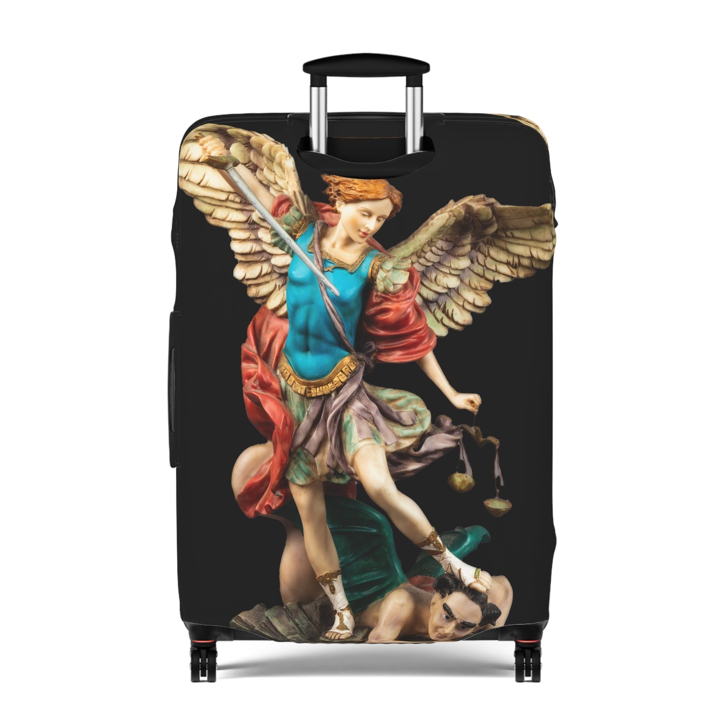 St Michael Archangel Luggage Cover
