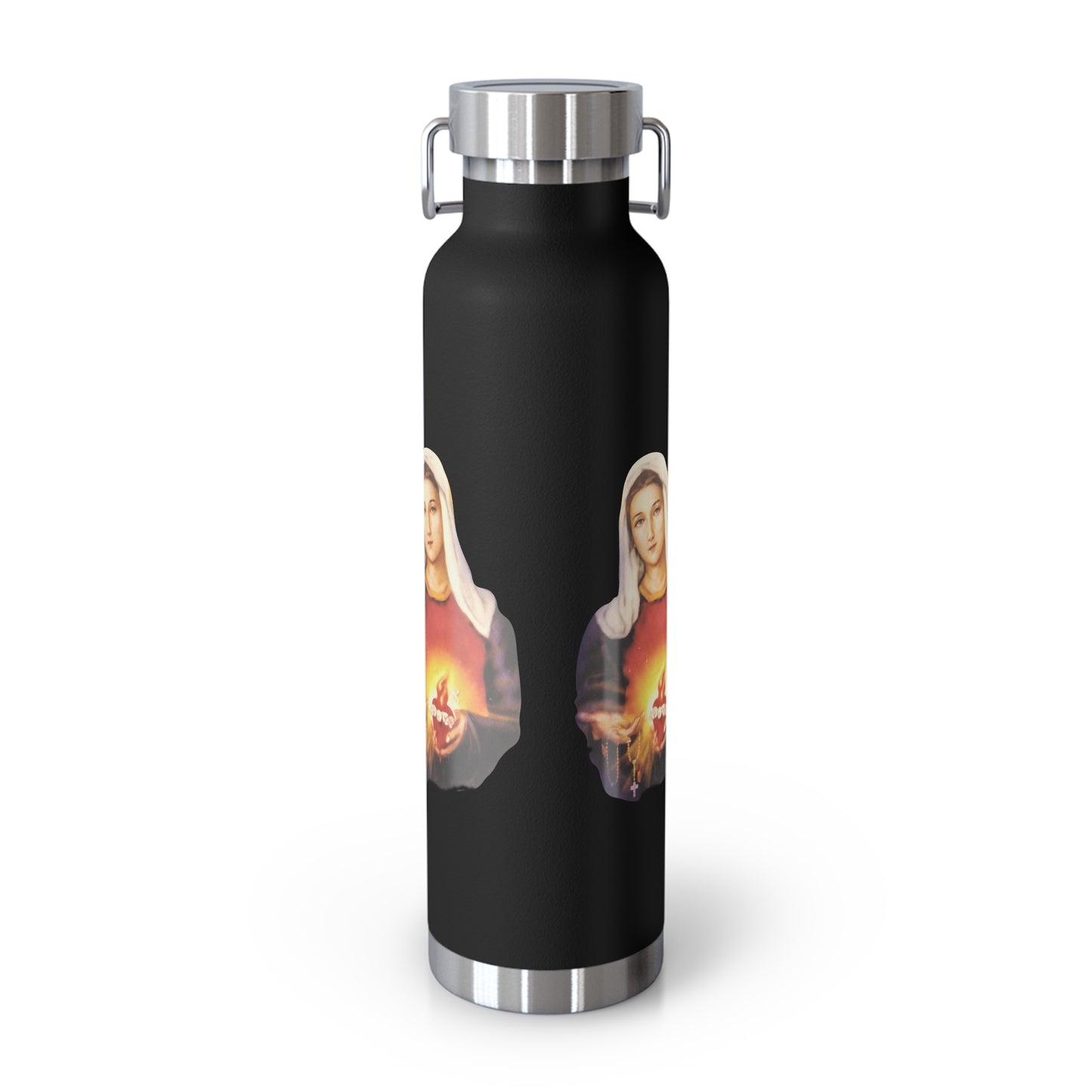 Immaculate Heart of Mary Copper Vacuum Insulated Bottle, 22oz
