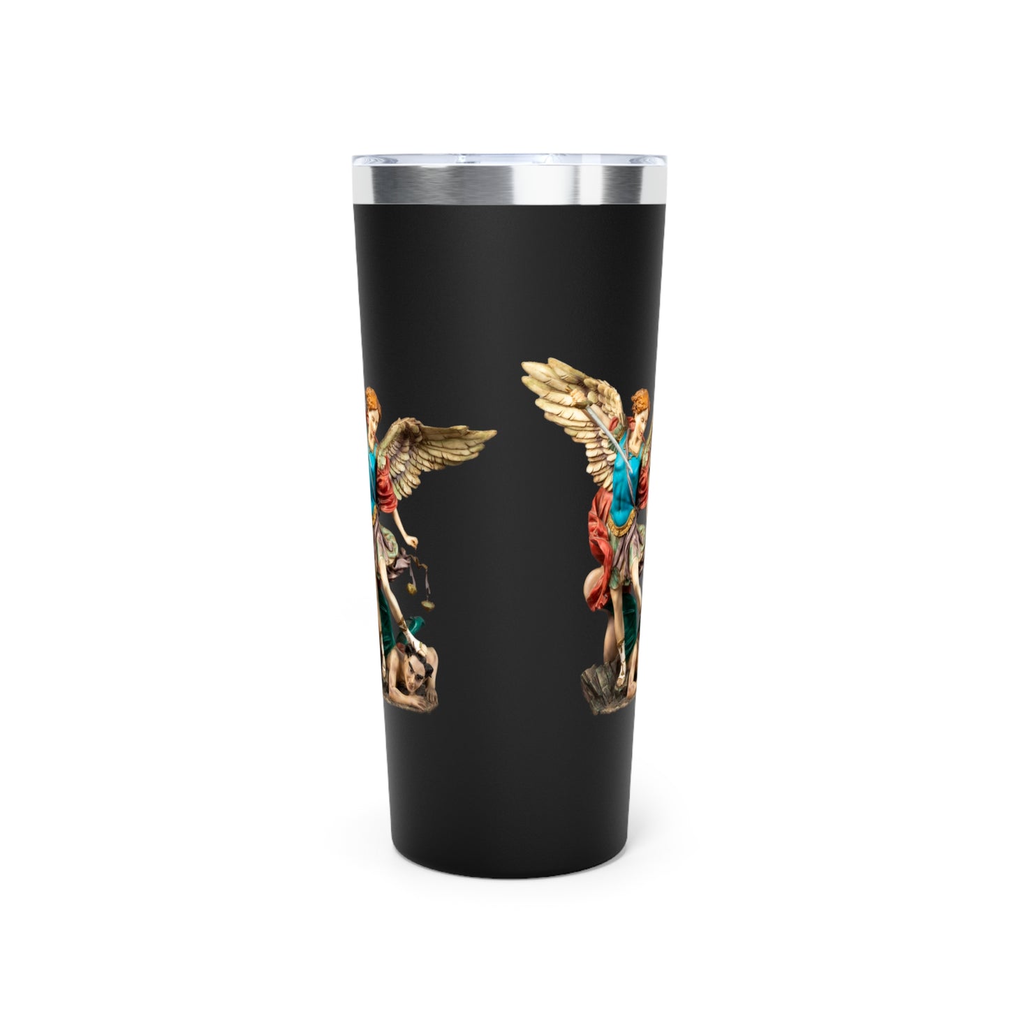 St Michael Archangel (Colour) Copper Vacuum Insulated Tumbler, 22oz