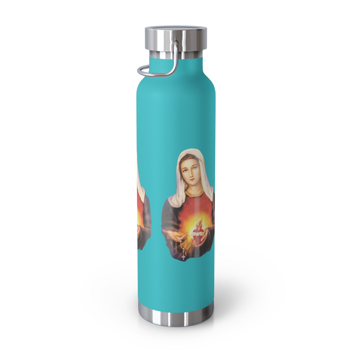 Immaculate Heart of Mary Copper Vacuum Insulated Bottle, 22oz