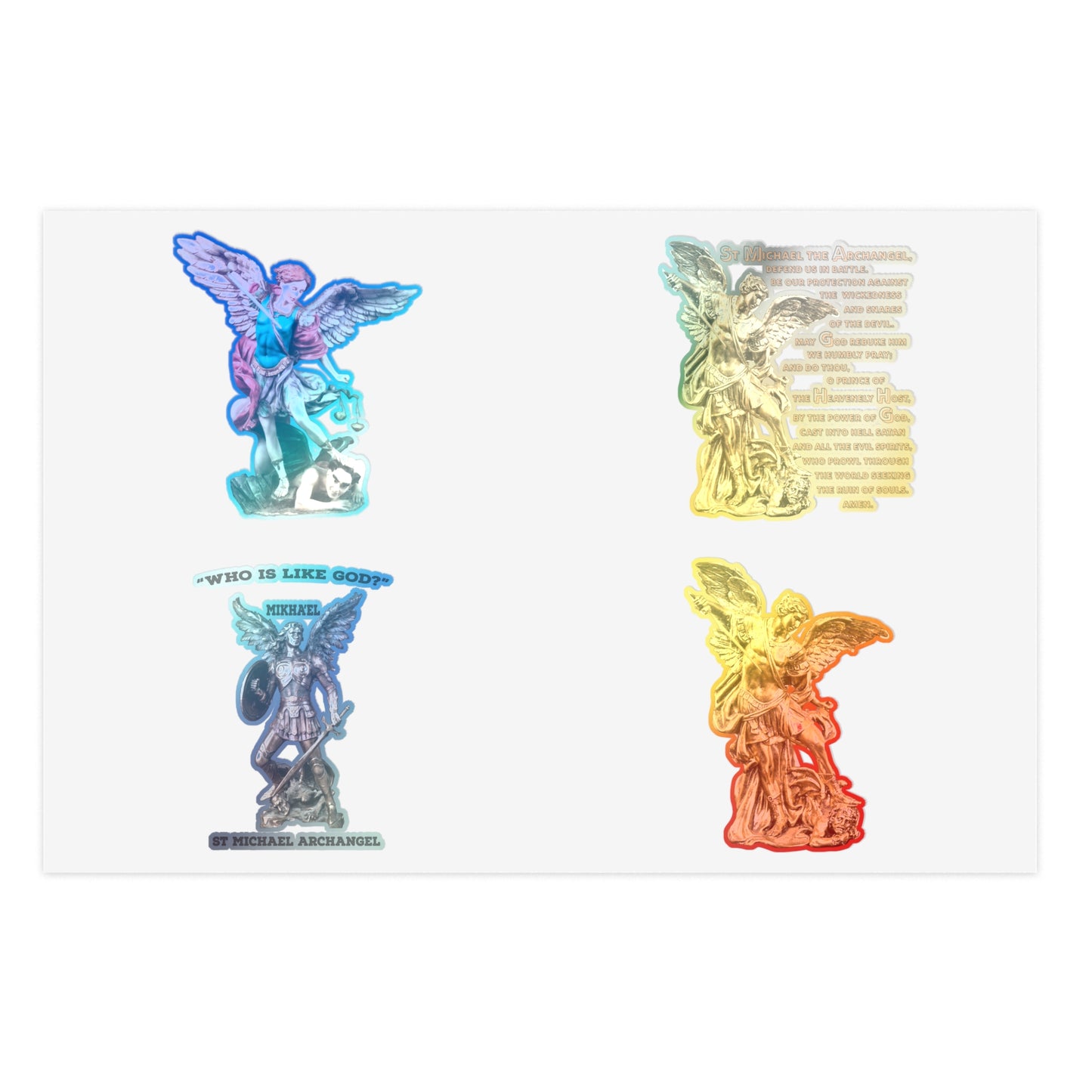 St Michael Archangel Collection Sticker Sheets