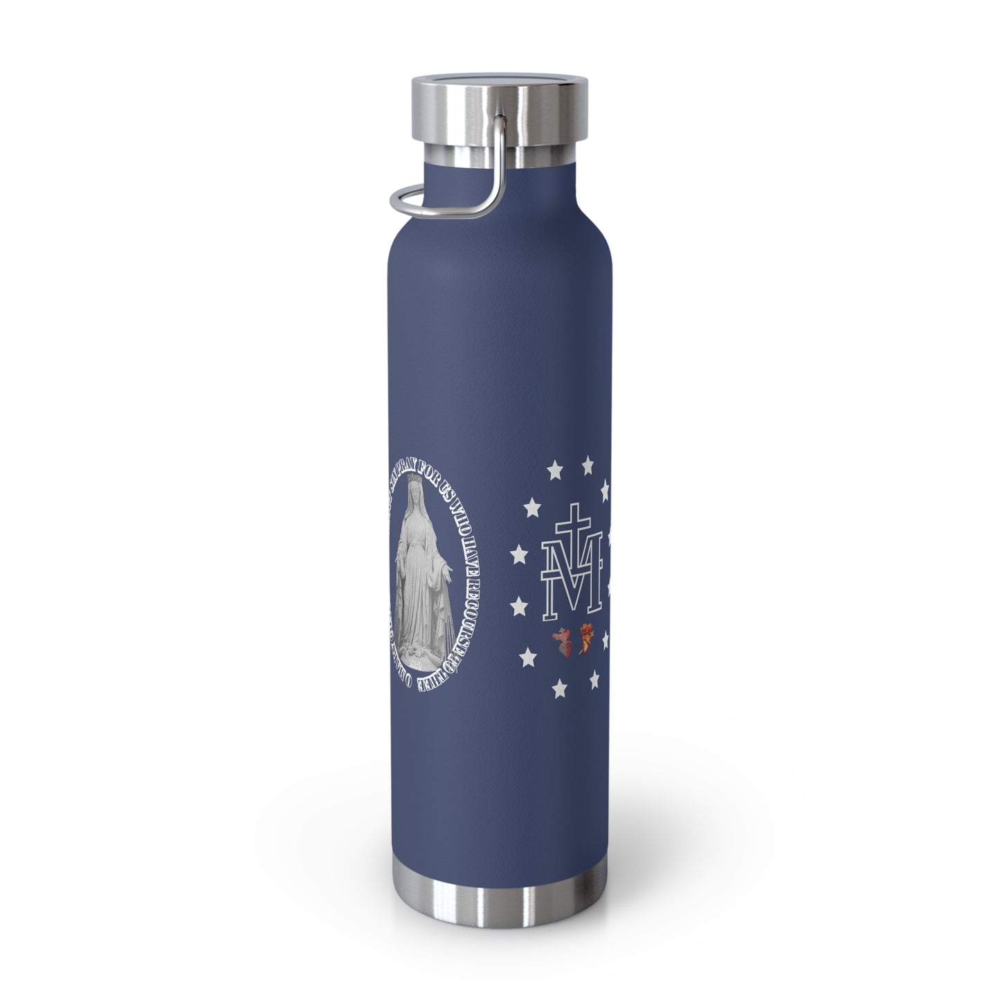 Miraculous Medal Copper Vacuum Insulated Bottle, 22oz