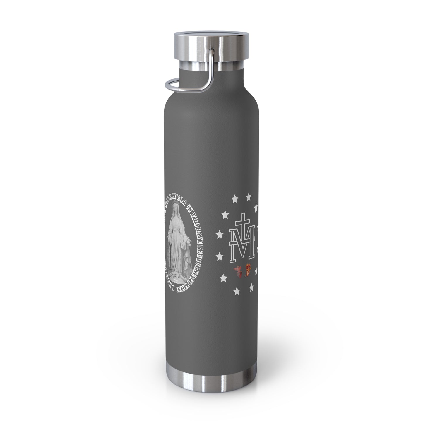 Miraculous Medal Copper Vacuum Insulated Bottle, 22oz