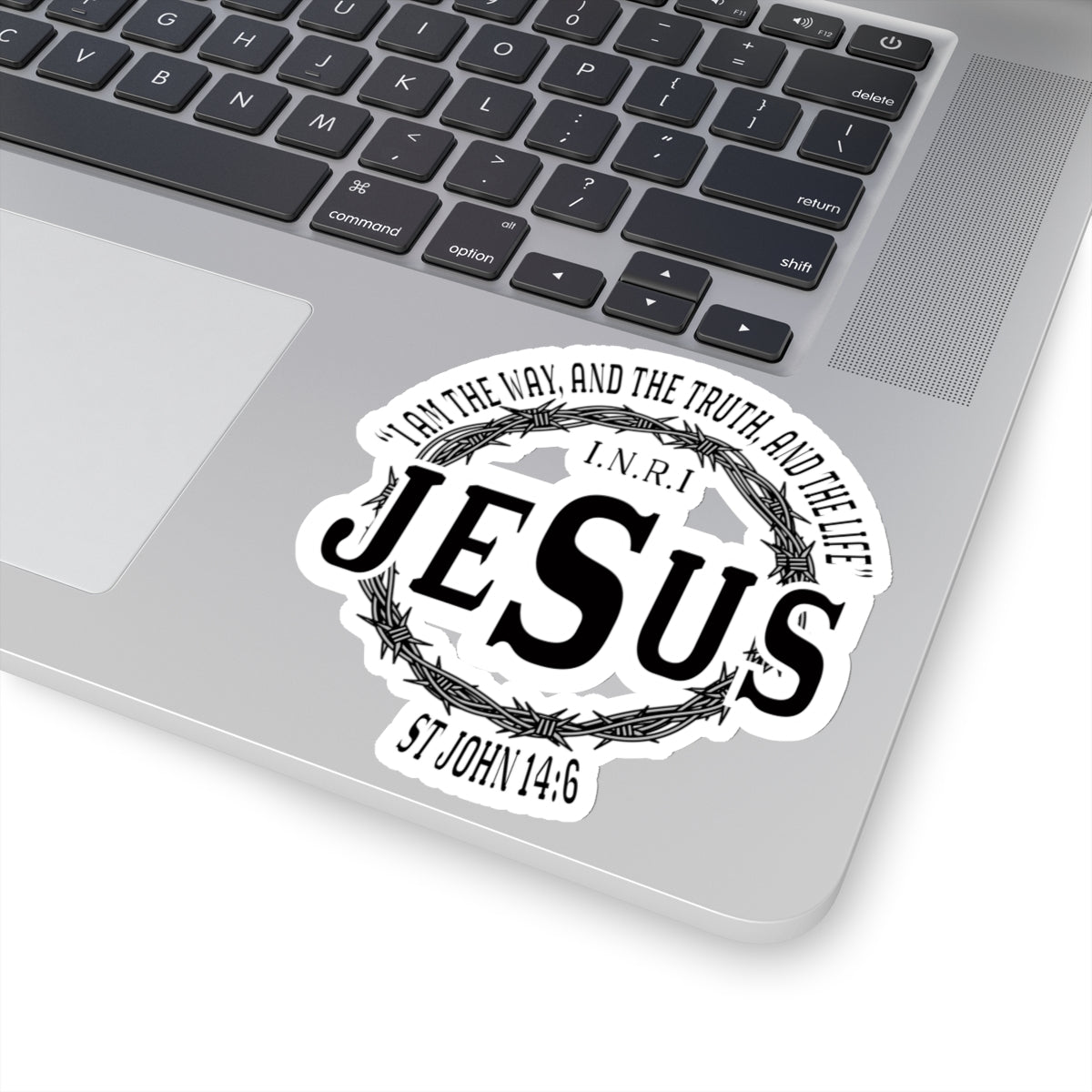 Jesus the Way John 14:6 Kiss-Cut Stickers