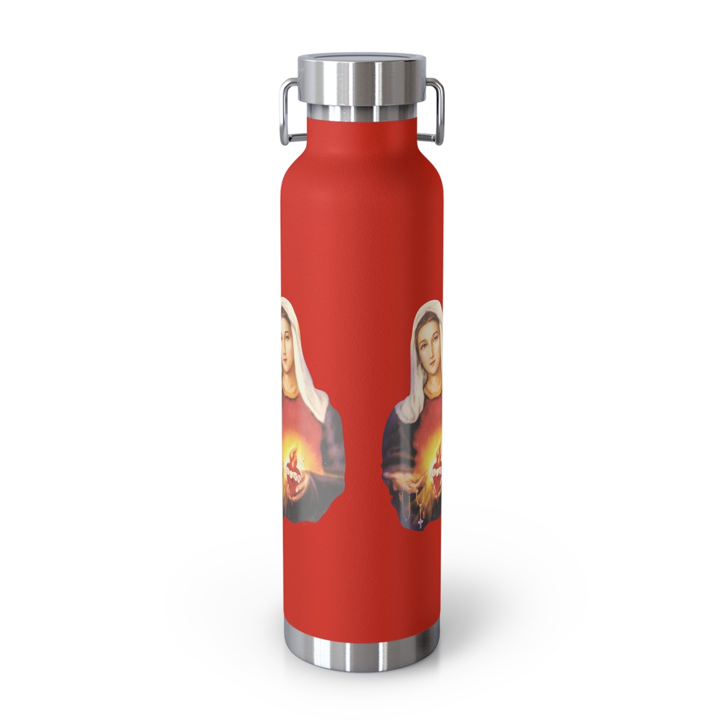 Immaculate Heart of Mary Copper Vacuum Insulated Bottle, 22oz