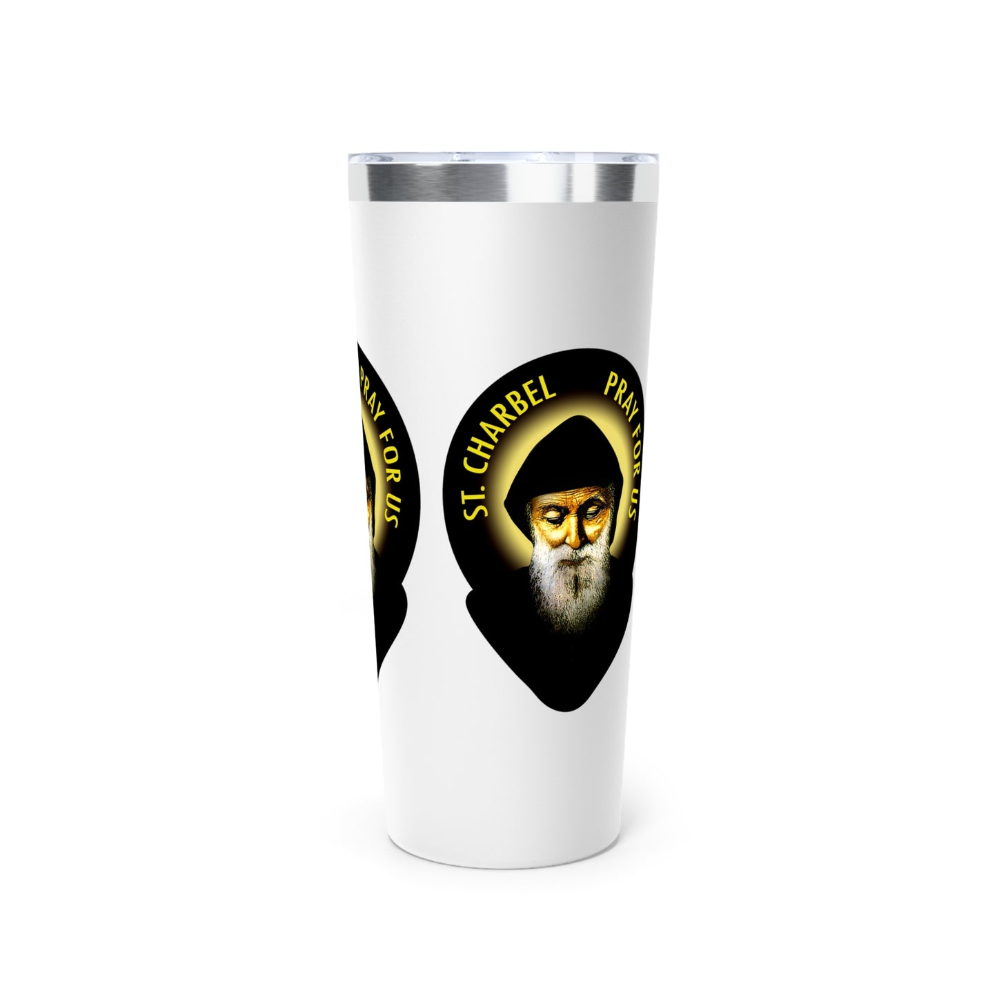 St Charbel Copper Vacuum Insulated Tumbler, 22oz