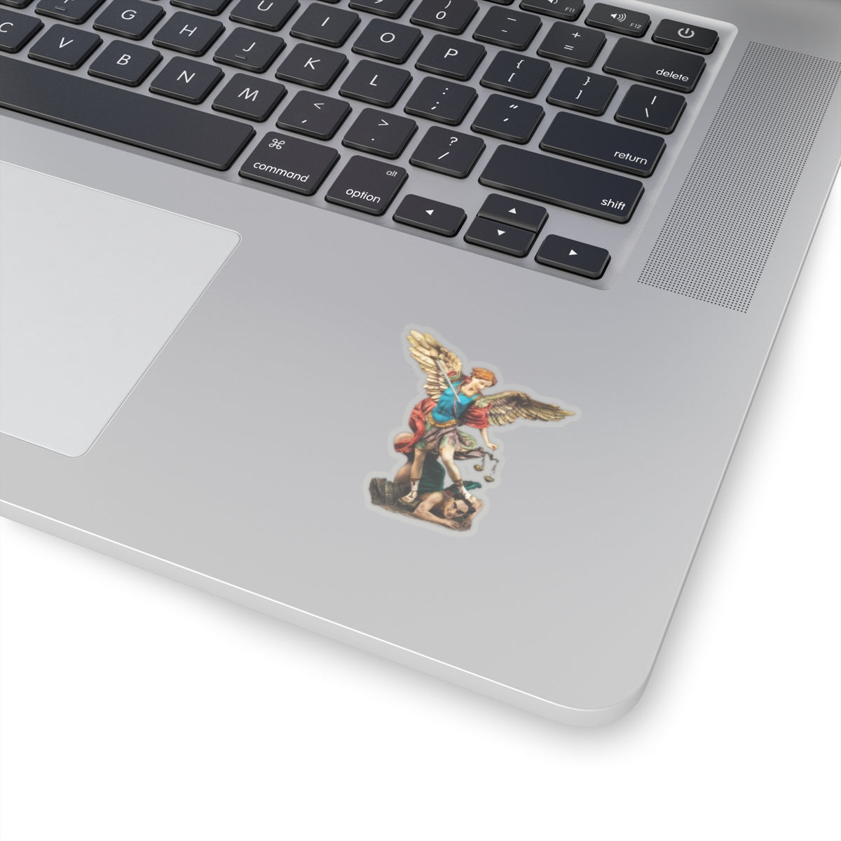 St Michael Archangel (colour) Kiss-Cut Stickers