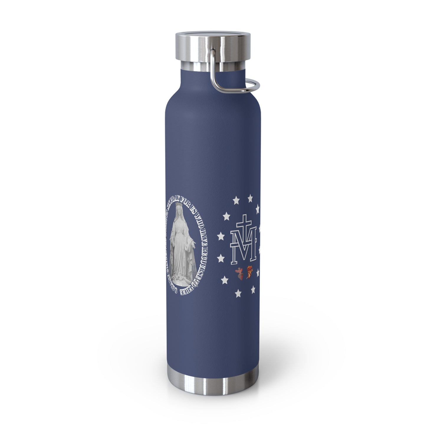 Miraculous Medal Copper Vacuum Insulated Bottle, 22oz