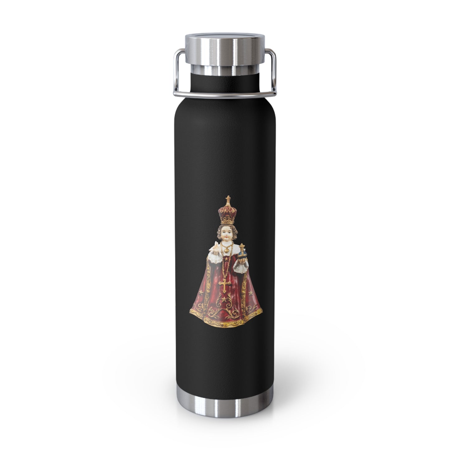 Infant of Prague Copper Vacuum Insulated Bottle, 22oz