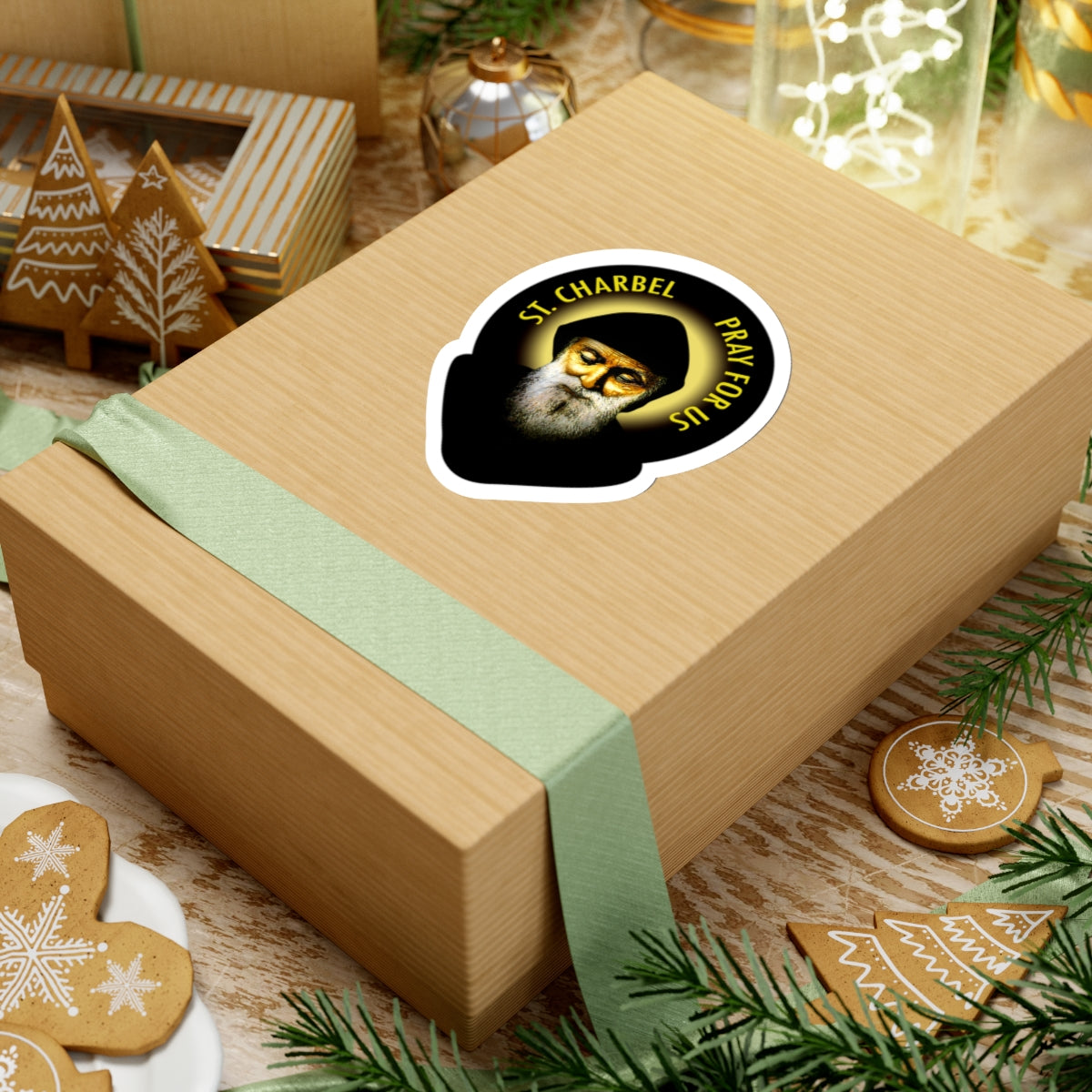 St Charbel Kiss-Cut Stickers