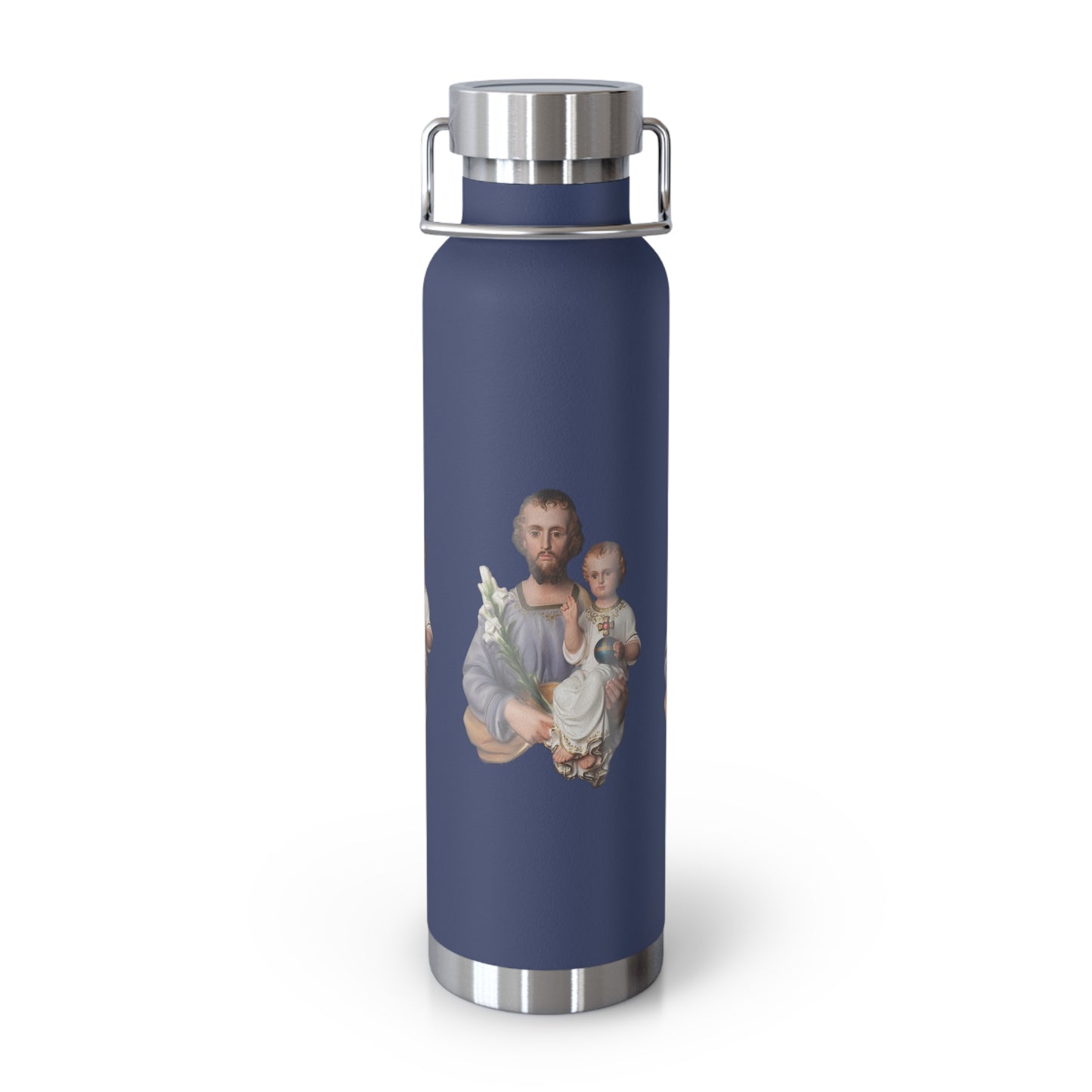 St Joseph Copper Vacuum Insulated Bottle, 22oz