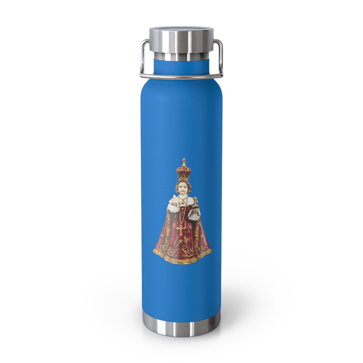 Infant of Prague Copper Vacuum Insulated Bottle, 22oz