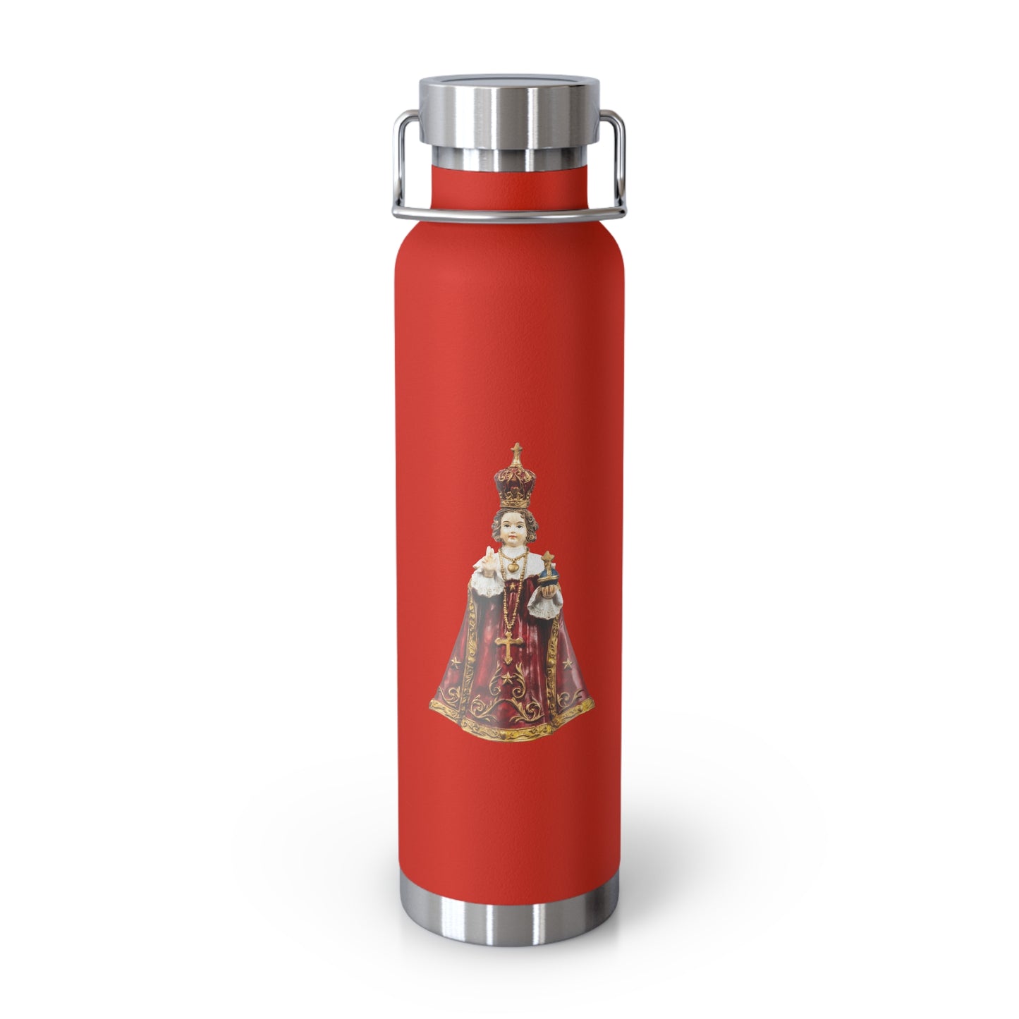Infant of Prague Copper Vacuum Insulated Bottle, 22oz