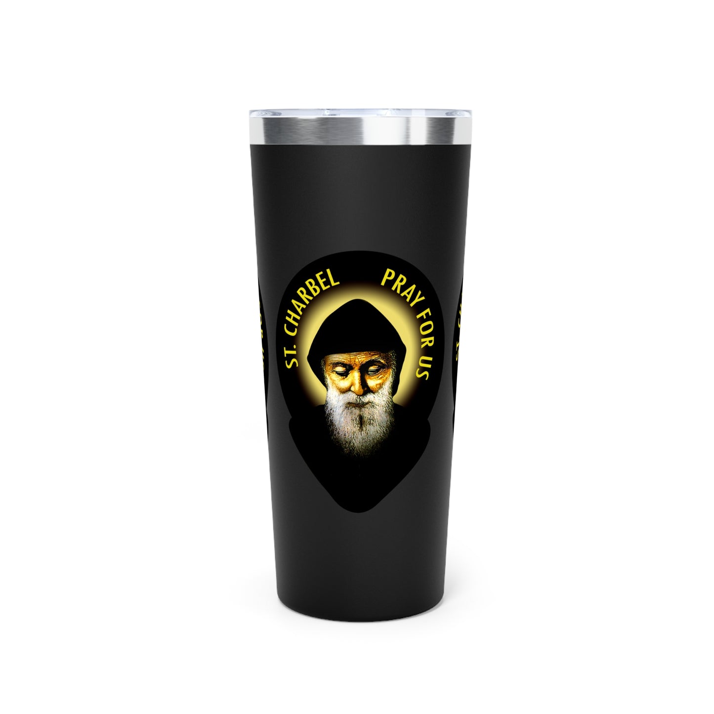 St Charbel Copper Vacuum Insulated Tumbler, 22oz