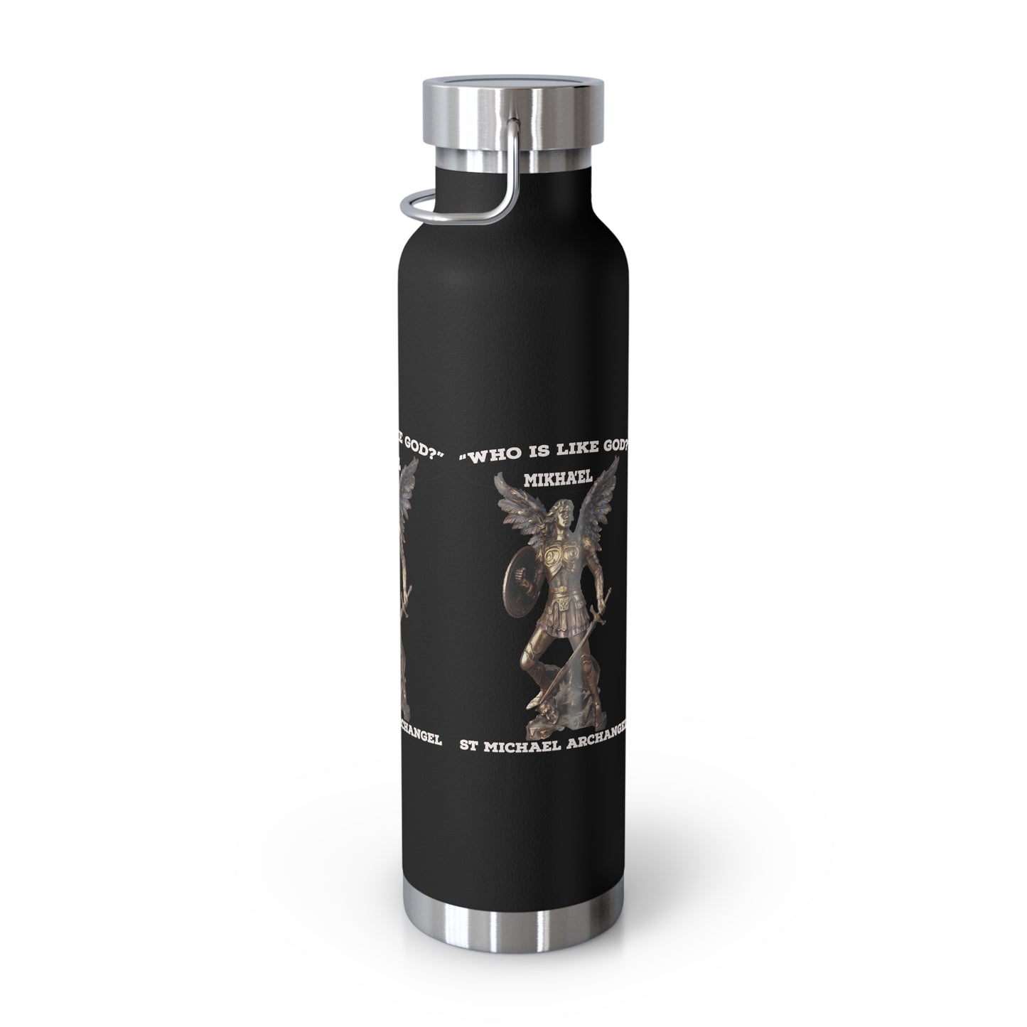 St Michael Archangel Mikhael Copper Vacuum Insulated Bottle, 22oz