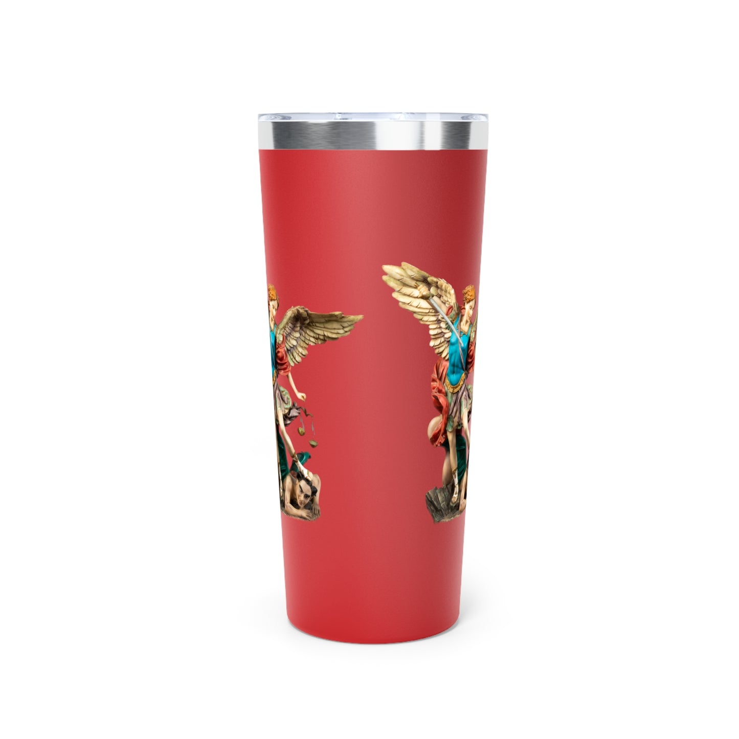 St Michael Archangel (Colour) Copper Vacuum Insulated Tumbler, 22oz