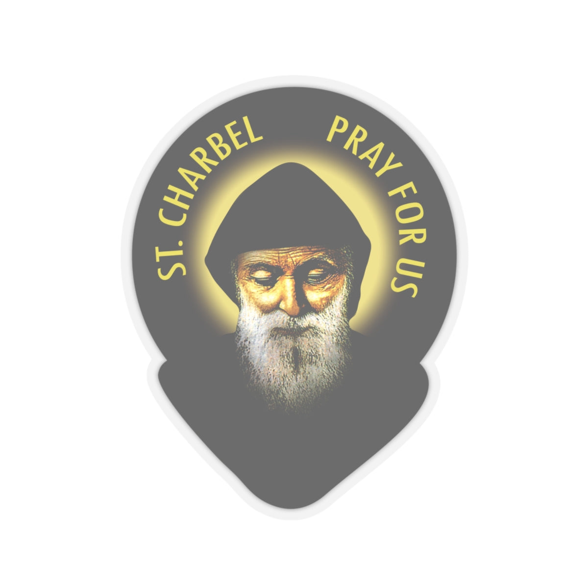 St Charbel Kiss-Cut Stickers