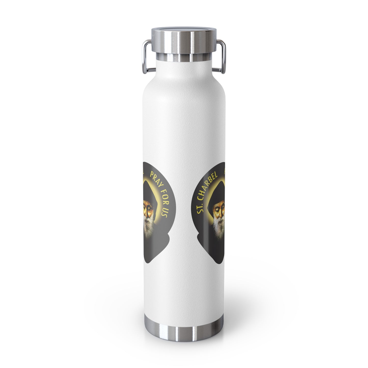St Charbel Copper Vacuum Insulated Bottle, 22oz
