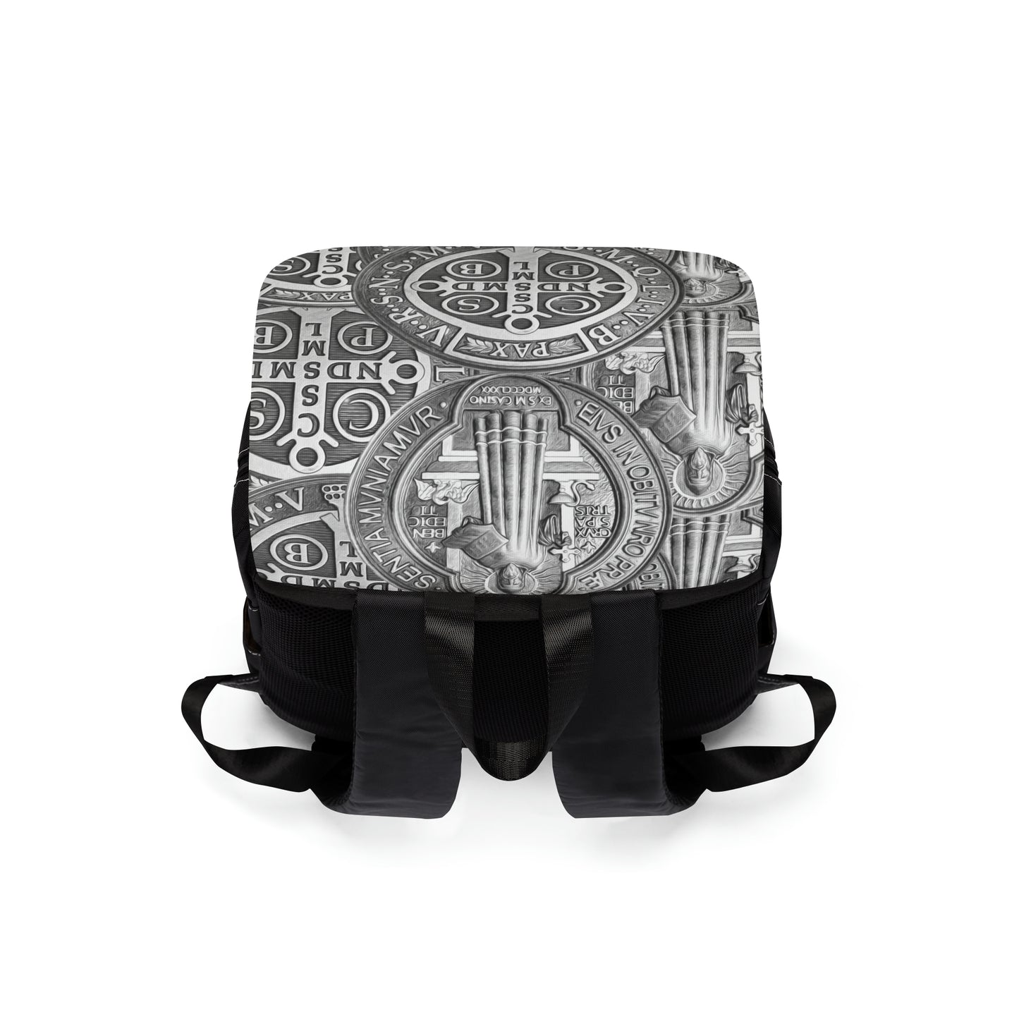 St Benedict Medal Casual Shoulder Backpack