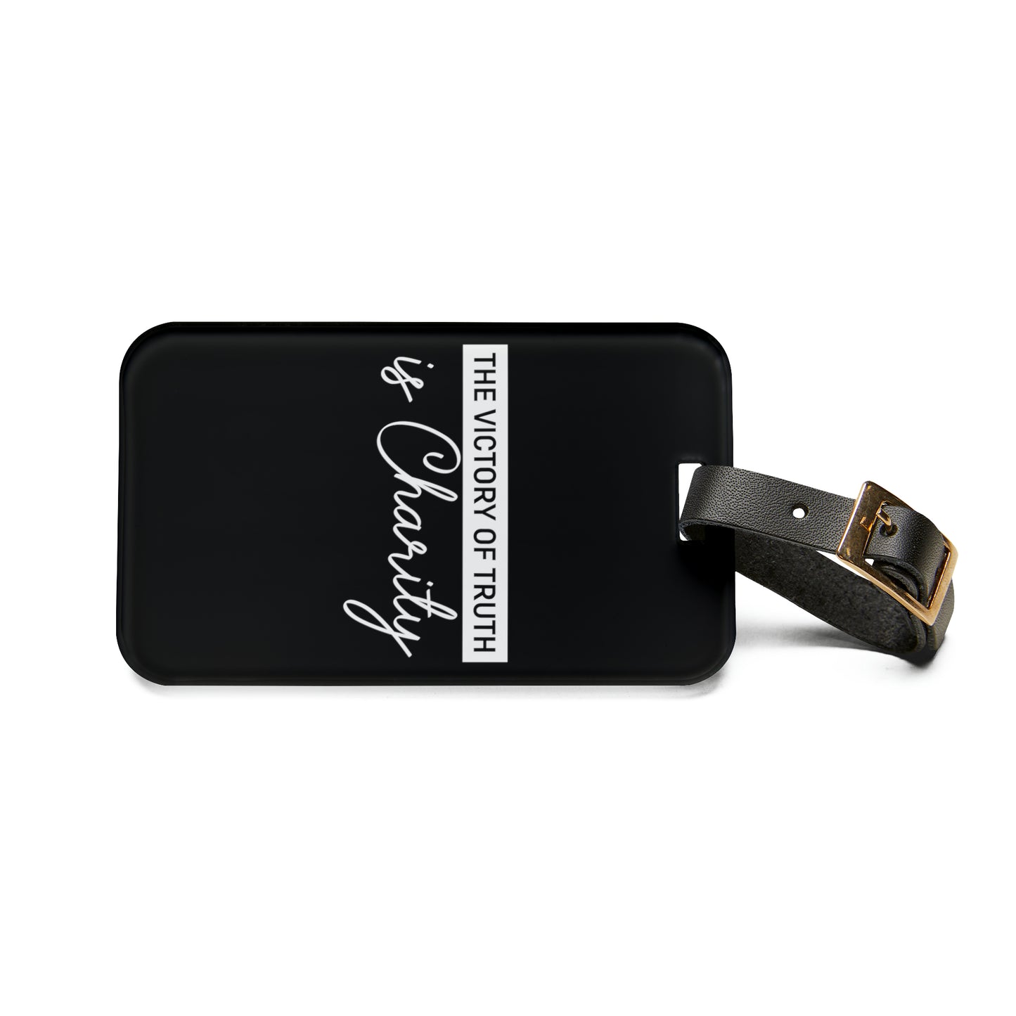 The Victory of Truth is Charity Luggage Tag