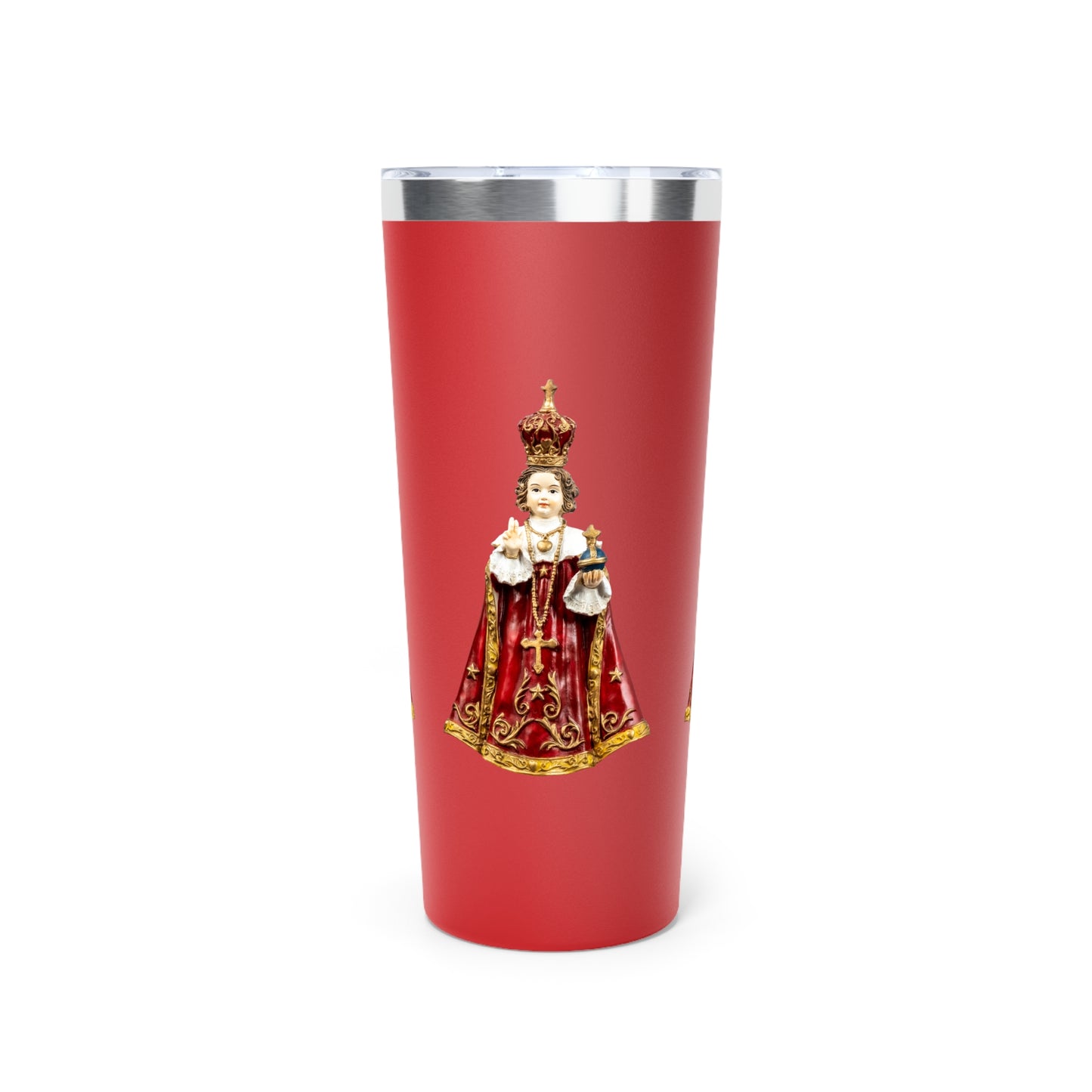 Infant of Prague Copper Vacuum Insulated Tumbler, 22oz
