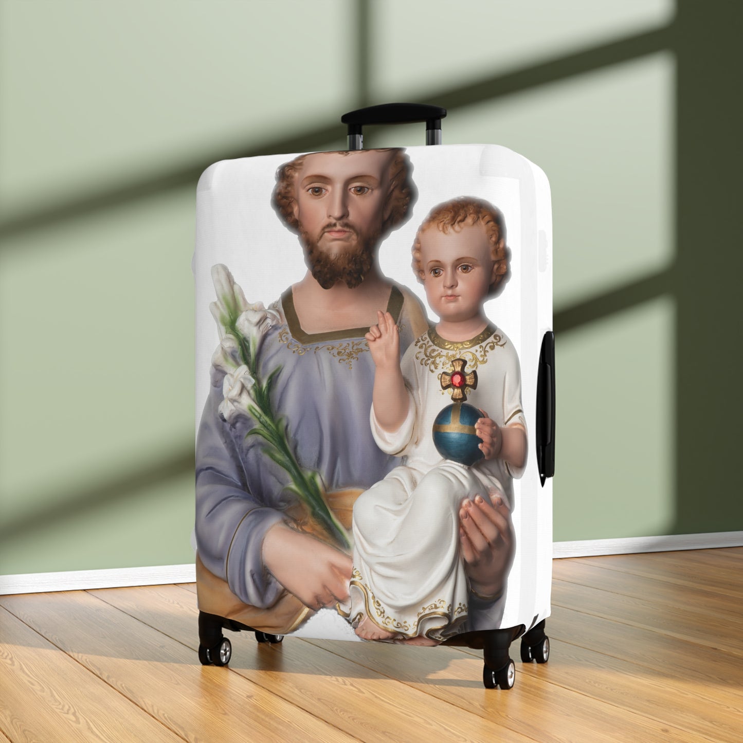 St Joseph Luggage Cover