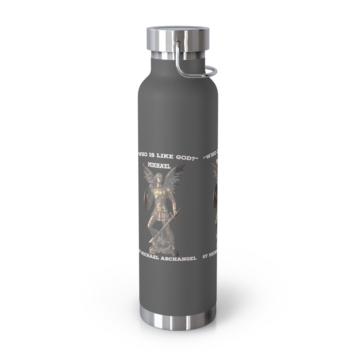 St Michael Archangel Mikhael Copper Vacuum Insulated Bottle, 22oz