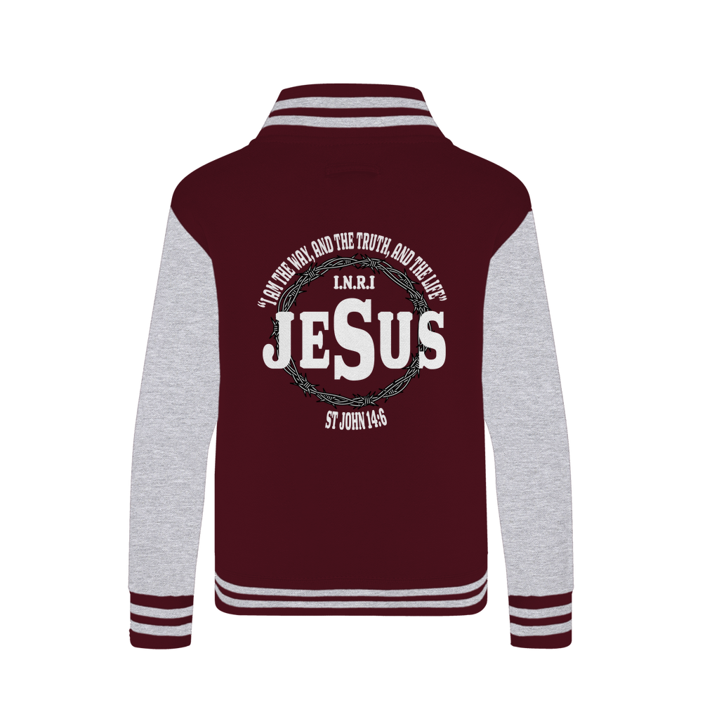 Jesus The Way John 14:6 Varsity Jacket