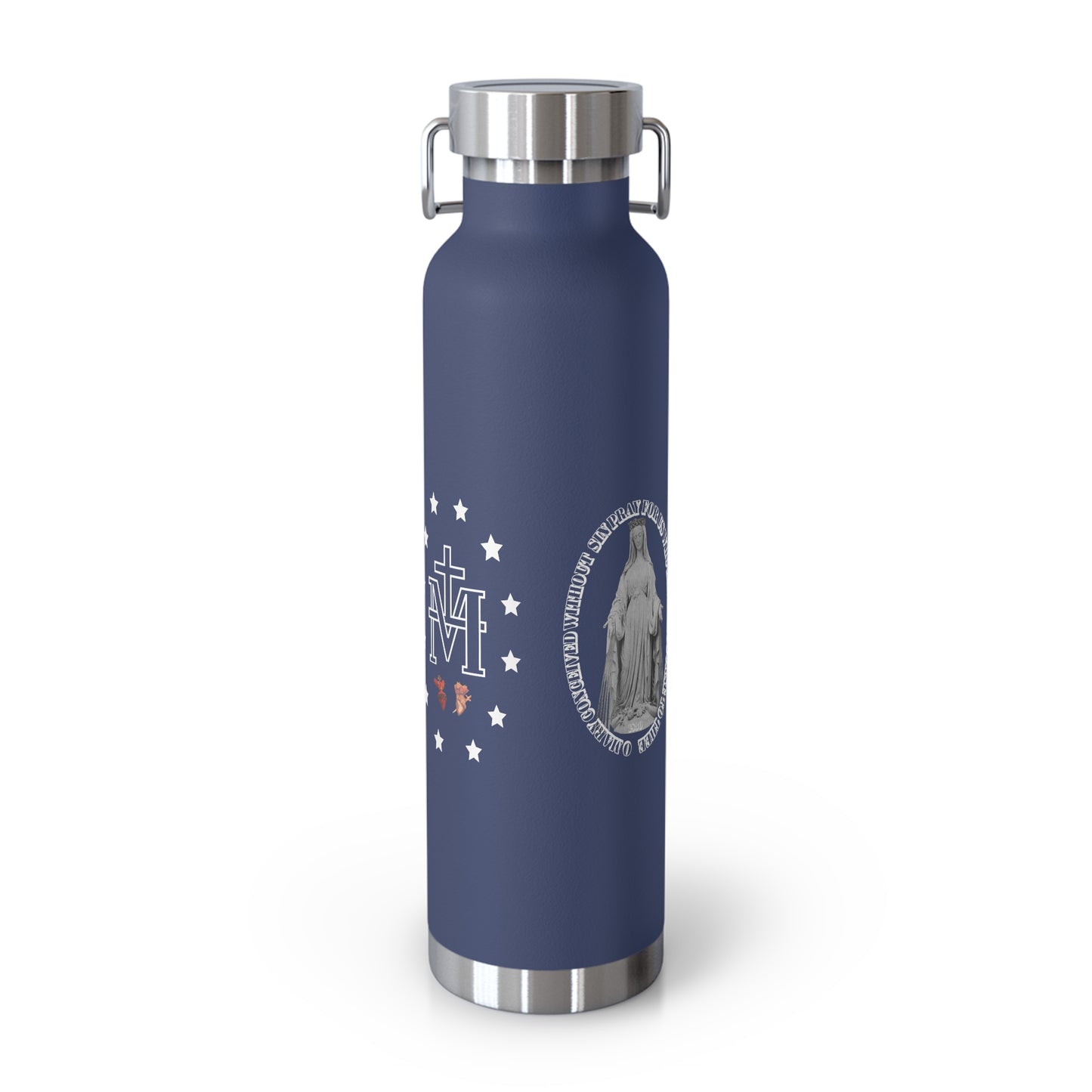 Miraculous Medal Copper Vacuum Insulated Bottle, 22oz