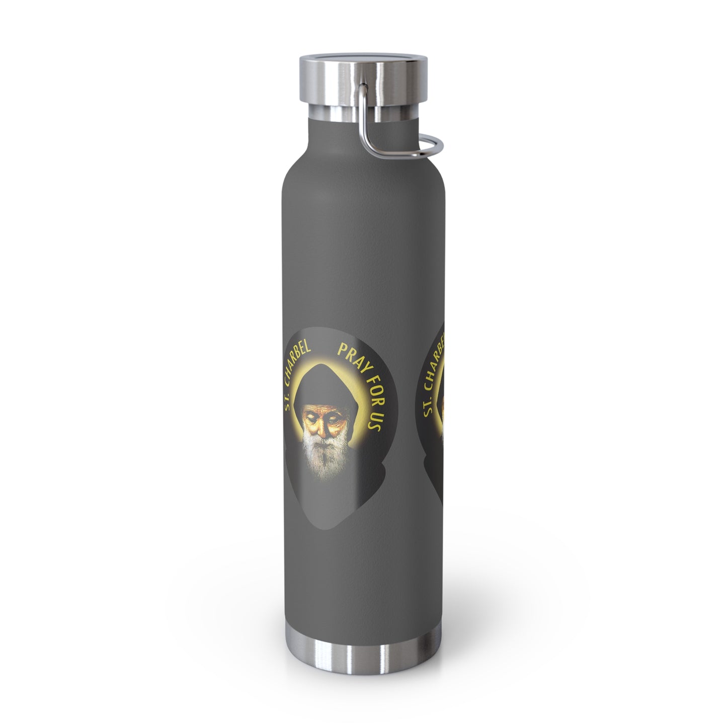 St Charbel Copper Vacuum Insulated Bottle, 22oz