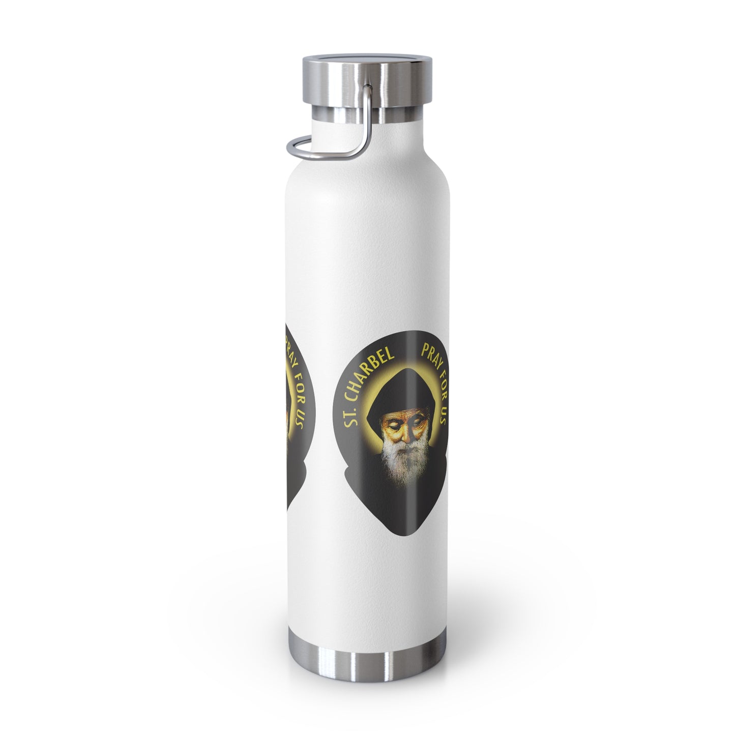 St Charbel Copper Vacuum Insulated Bottle, 22oz