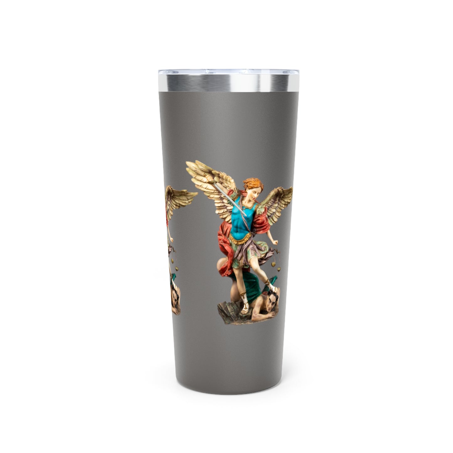 St Michael Archangel (Colour) Copper Vacuum Insulated Tumbler, 22oz