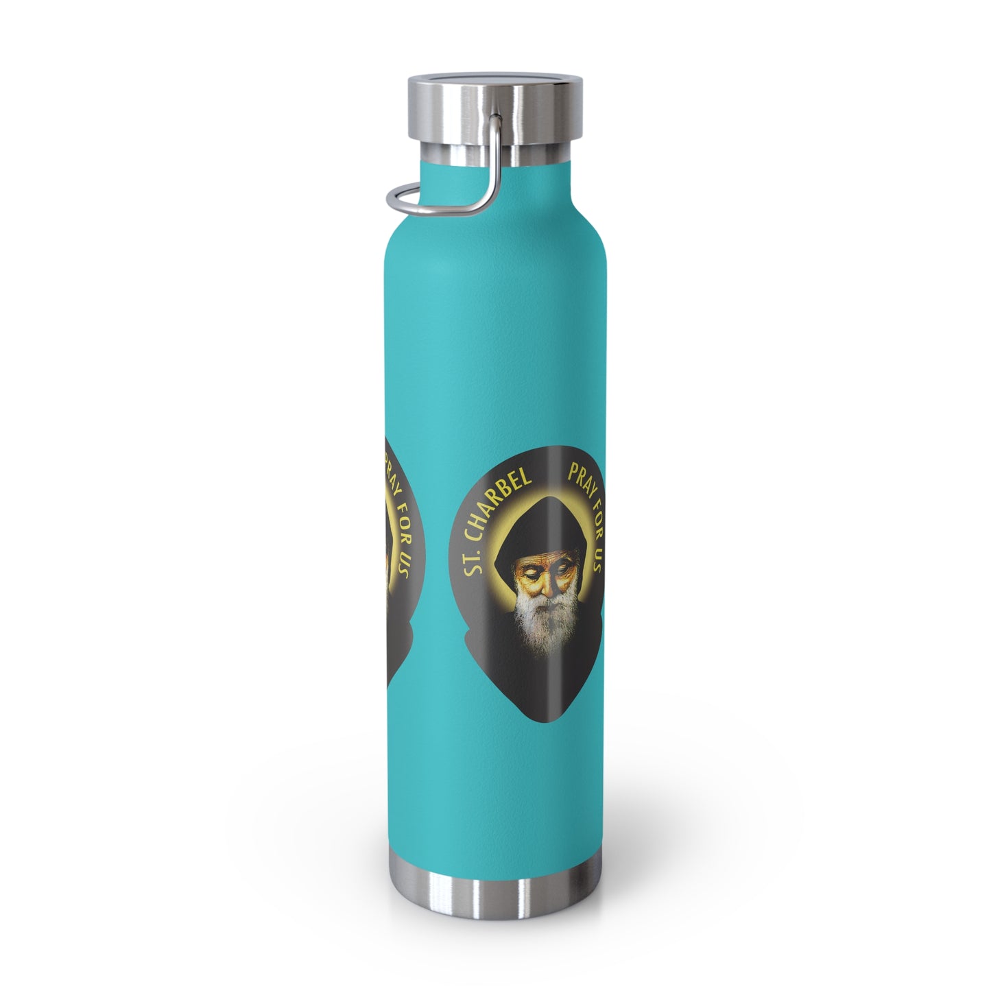 St Charbel Copper Vacuum Insulated Bottle, 22oz