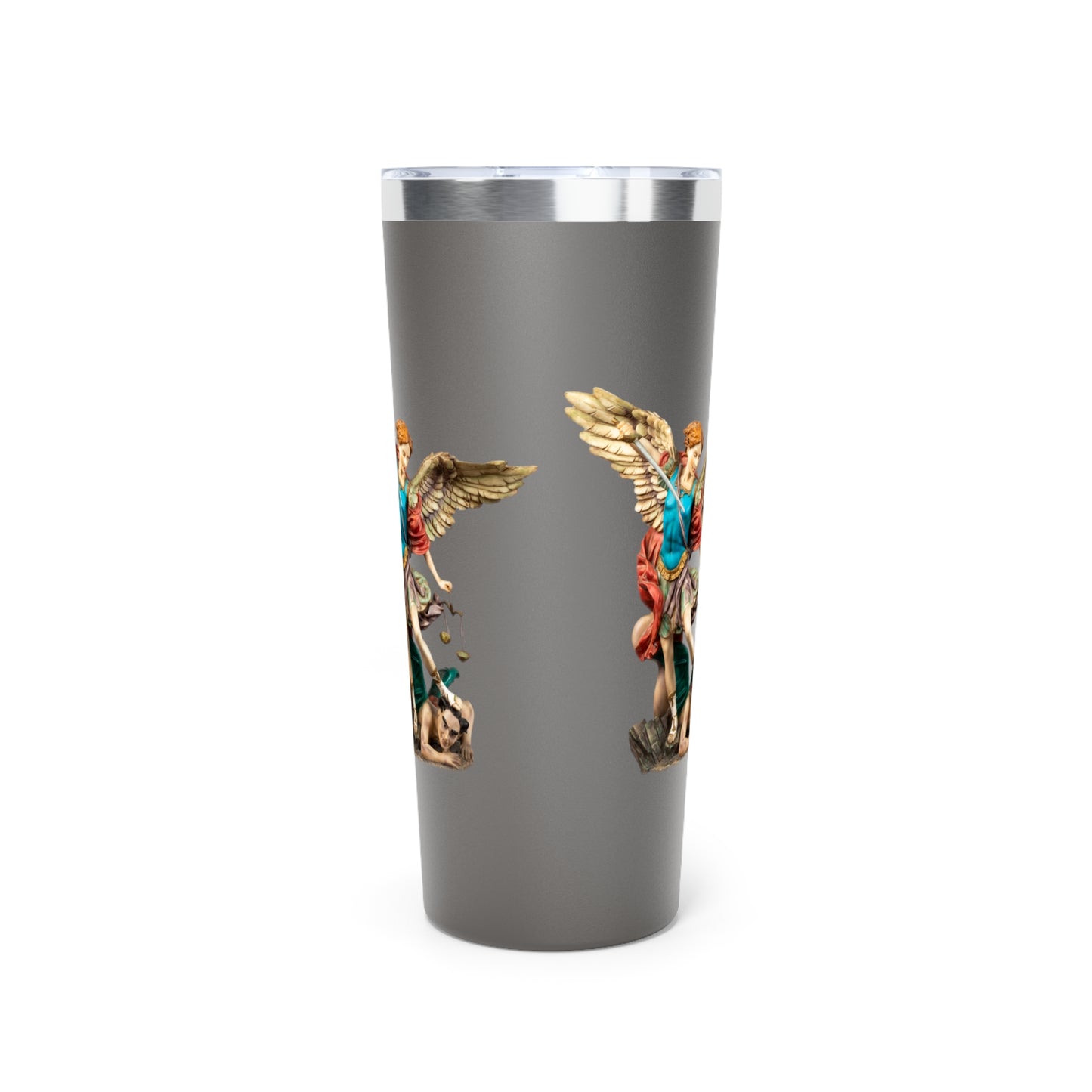 St Michael Archangel (Colour) Copper Vacuum Insulated Tumbler, 22oz