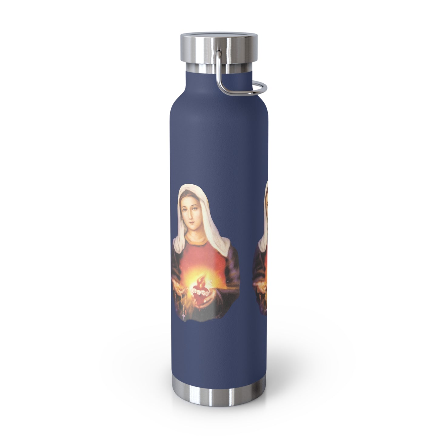 Immaculate Heart of Mary Copper Vacuum Insulated Bottle, 22oz