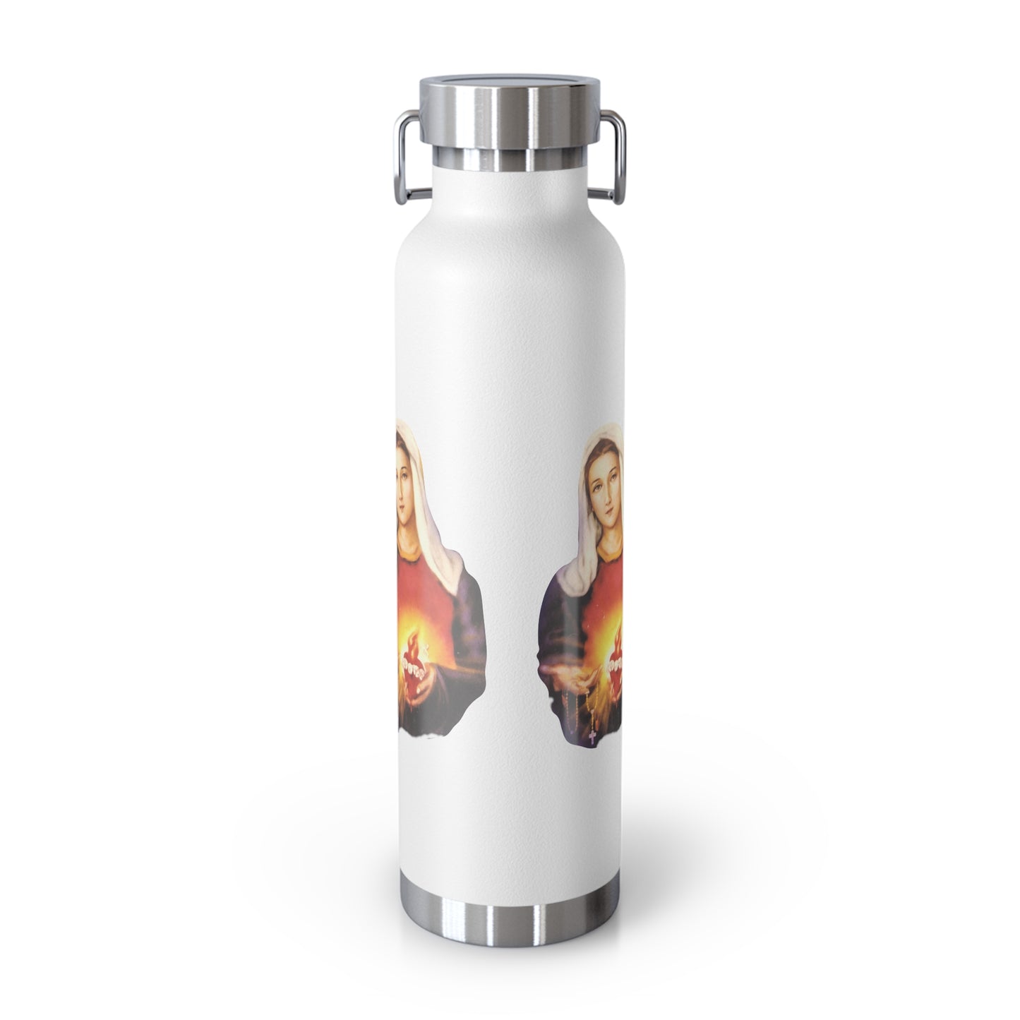 Immaculate Heart of Mary Copper Vacuum Insulated Bottle, 22oz