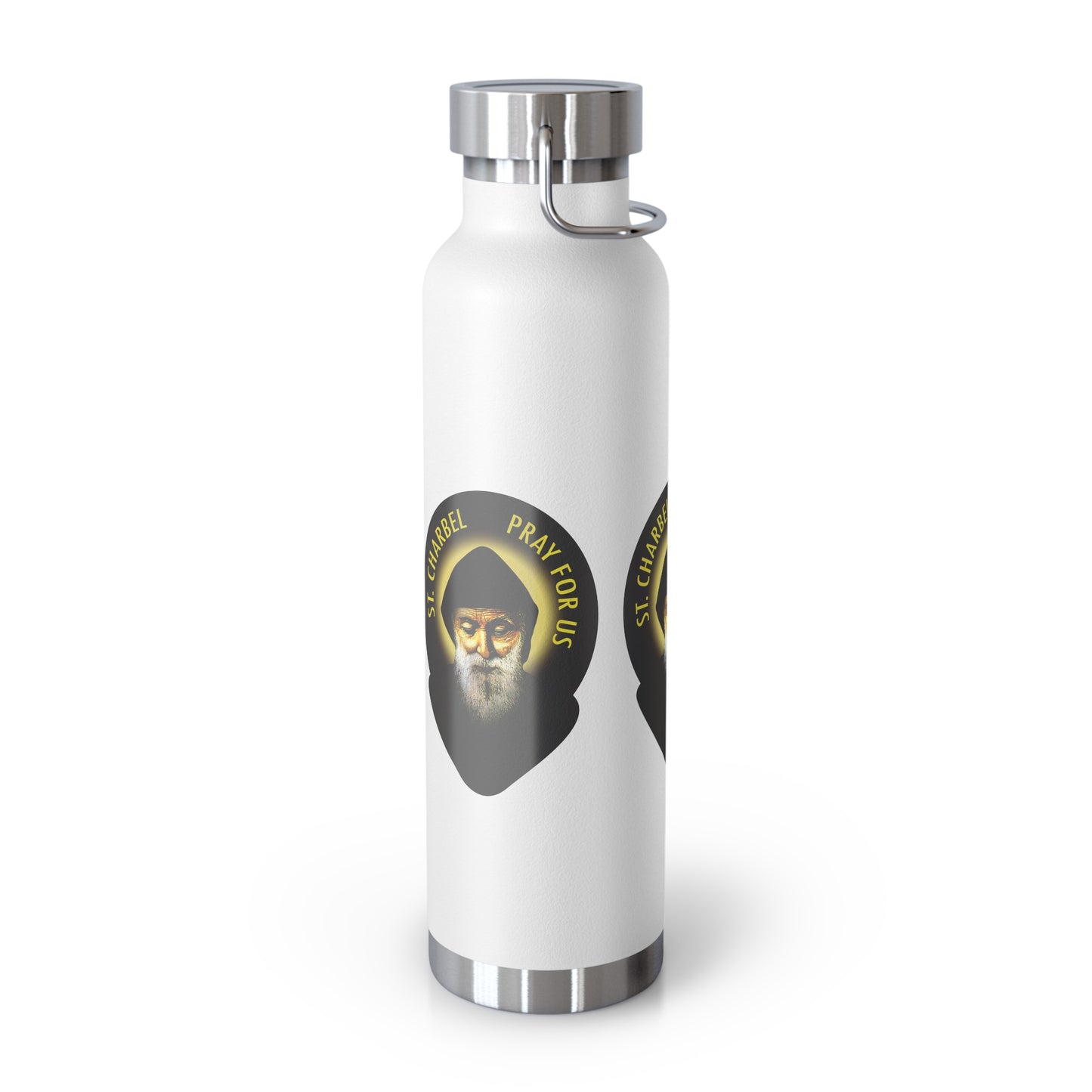 St Charbel Copper Vacuum Insulated Bottle, 22oz