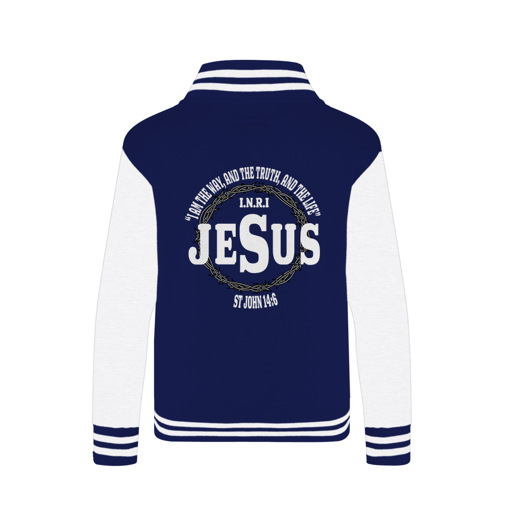 Jesus The Way John 14:6 Varsity Jacket